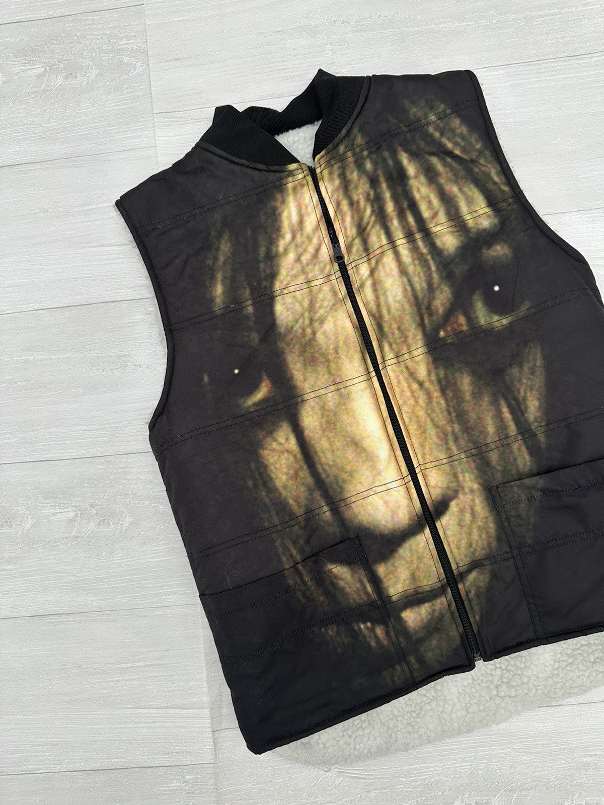 Insomnia Visuals Insomnia Visuals Reversible Sherpa Fleece Woman Vest Small Size US S / EU 44-46 / 1 - 3 Thumbnail