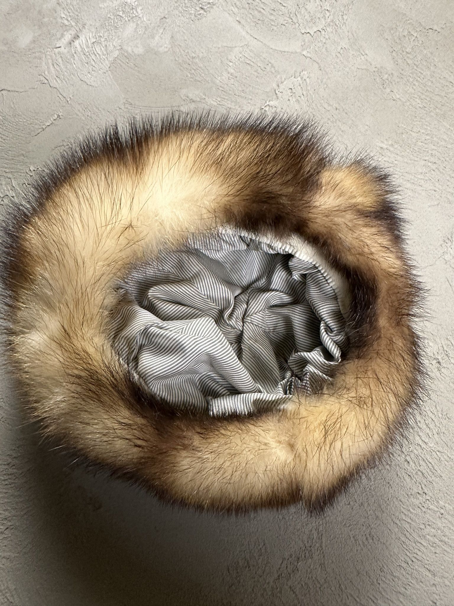 Vintage 80s Vintage Real Fox Fur Slavic Soviet Hat Size ONE SIZE - 5 Thumbnail