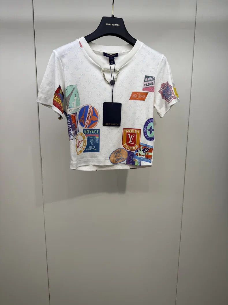 Louis Vuitton LV 25SS Graffiti Short Sleeve Top Size US XS / EU 42 / 0 - 1 Thumbnail