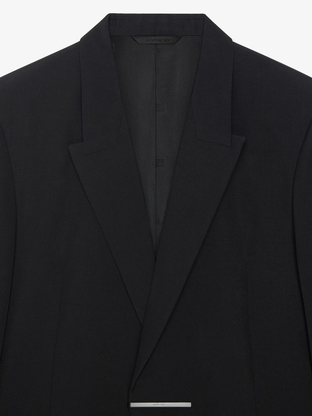 Givenchy o1w1db10325 Slim Fit Travel Jacket in Black Size US XXL / EU 58 / 5 - 2 Thumbnail