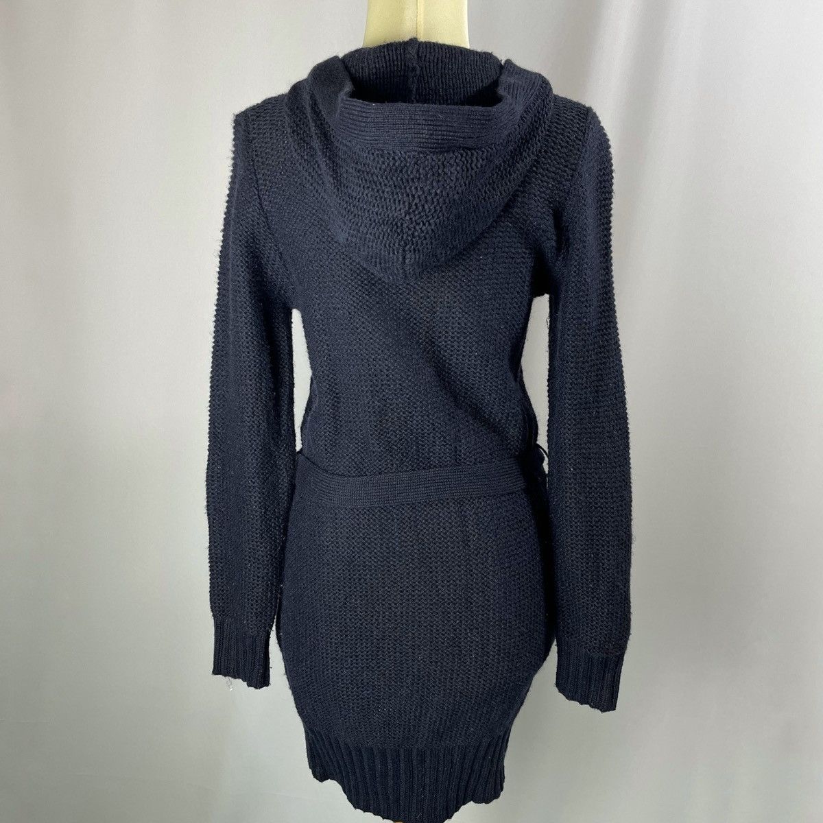 Uniqlo Uniqlo Navy Long Cardigan With Hooded Size M / US 6-8 / IT 42-44 - 4 Thumbnail