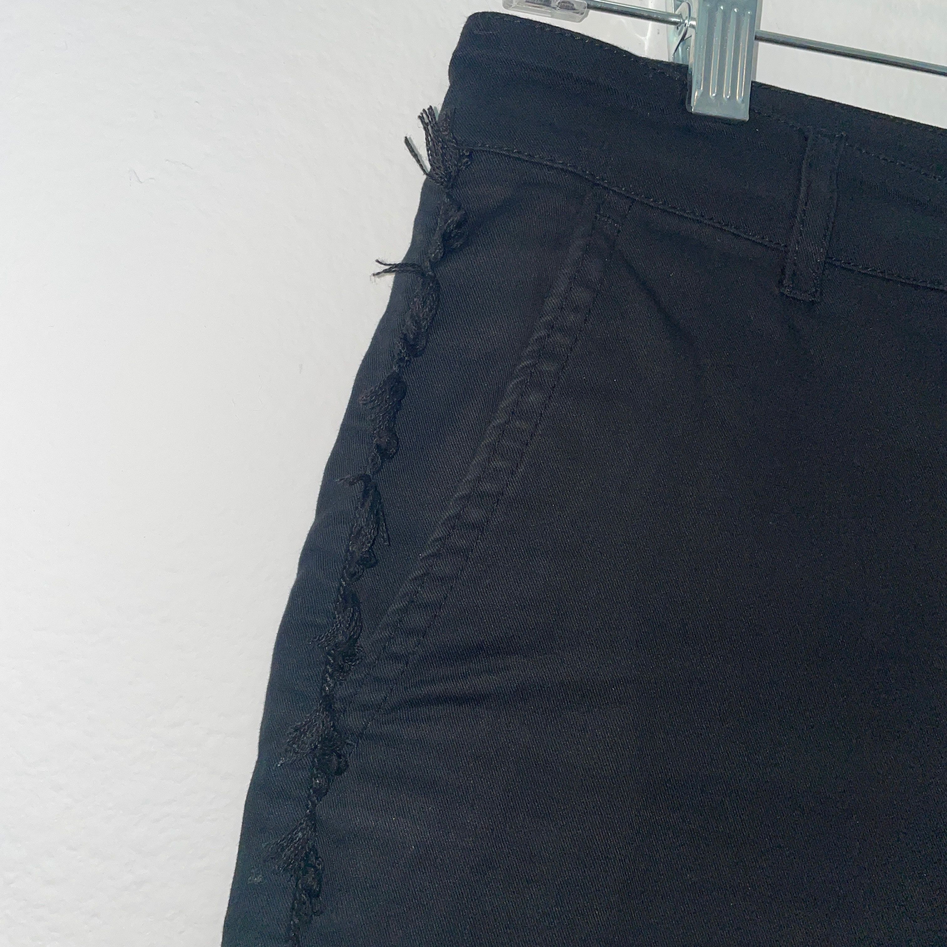Asos ASOS Design Black Chino Shorts Size 36" / US 14 / IT 50 - 2 Thumbnail