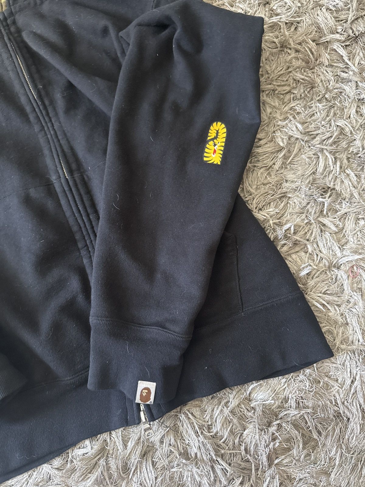 Bape Double Zip Black and Camo Size US L / EU 52-54 / 3 - 2 Thumbnail
