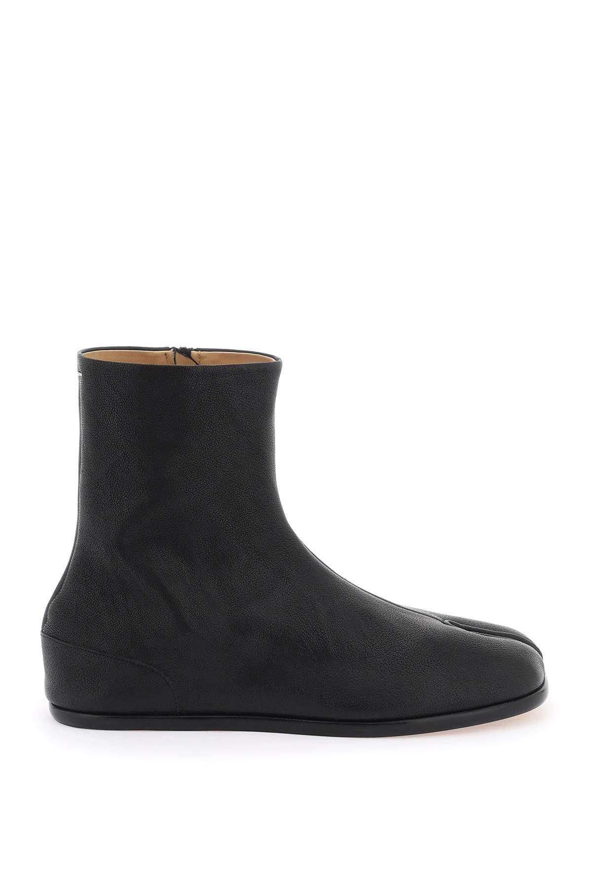 image of Maison Margiela Tabi Flat Ankle Boots Size Eu 45 For Men in Black