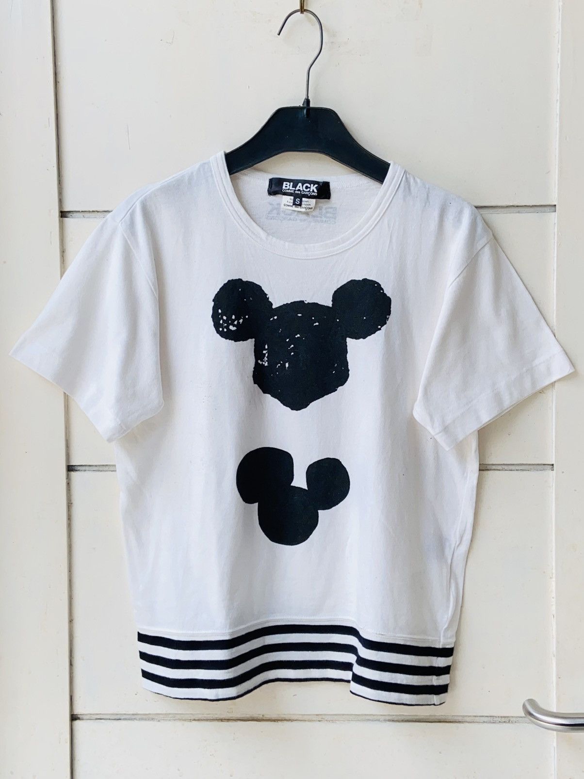 Comme des Garcons Black COMME DES GARCONS BLACK ( white t-shirt ) Size US M / EU 48-50 / 2 - 12 Thumbnail