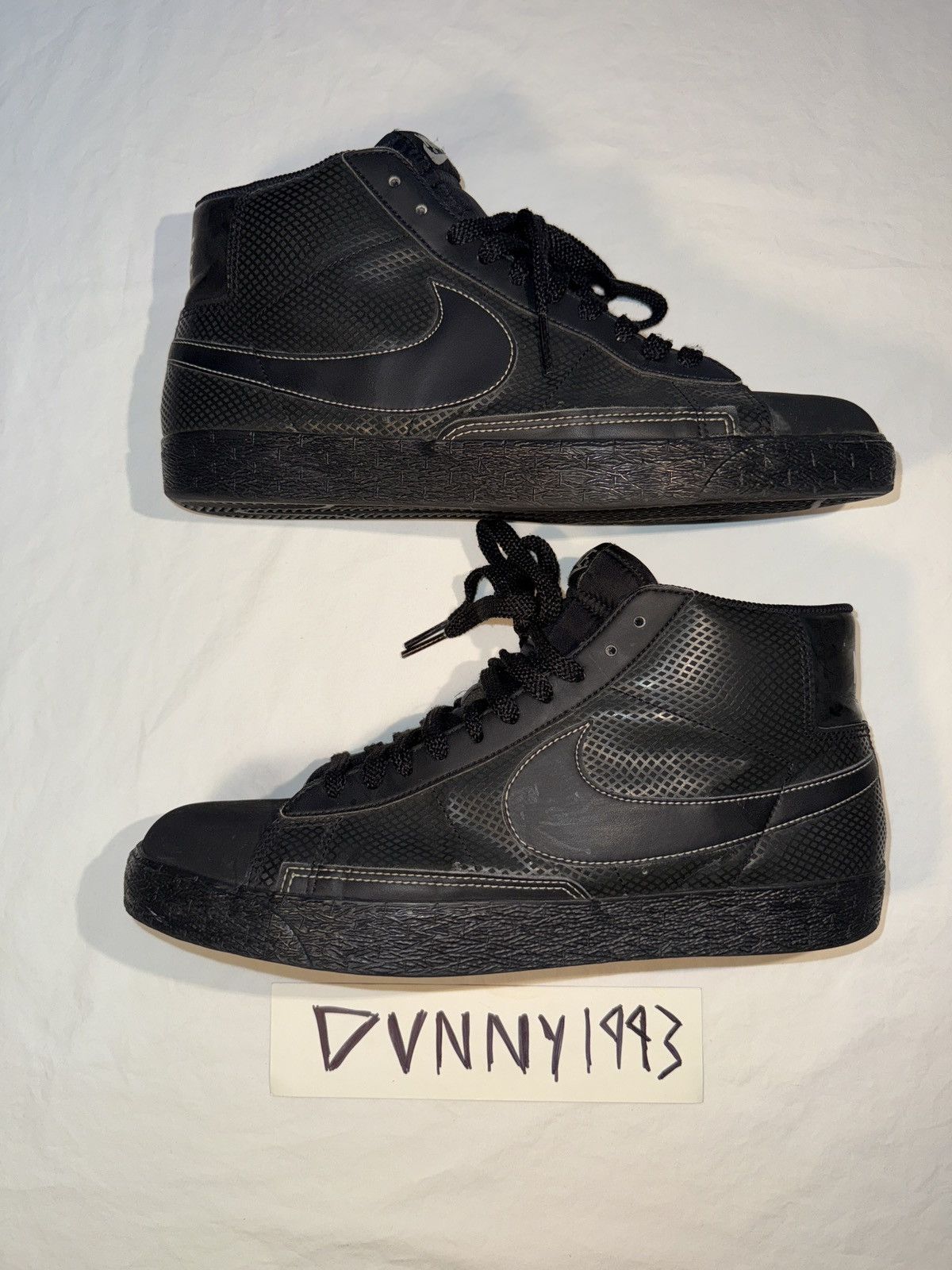 Nike Blazer High Black Size US 13 / EU 46 - 4 Thumbnail