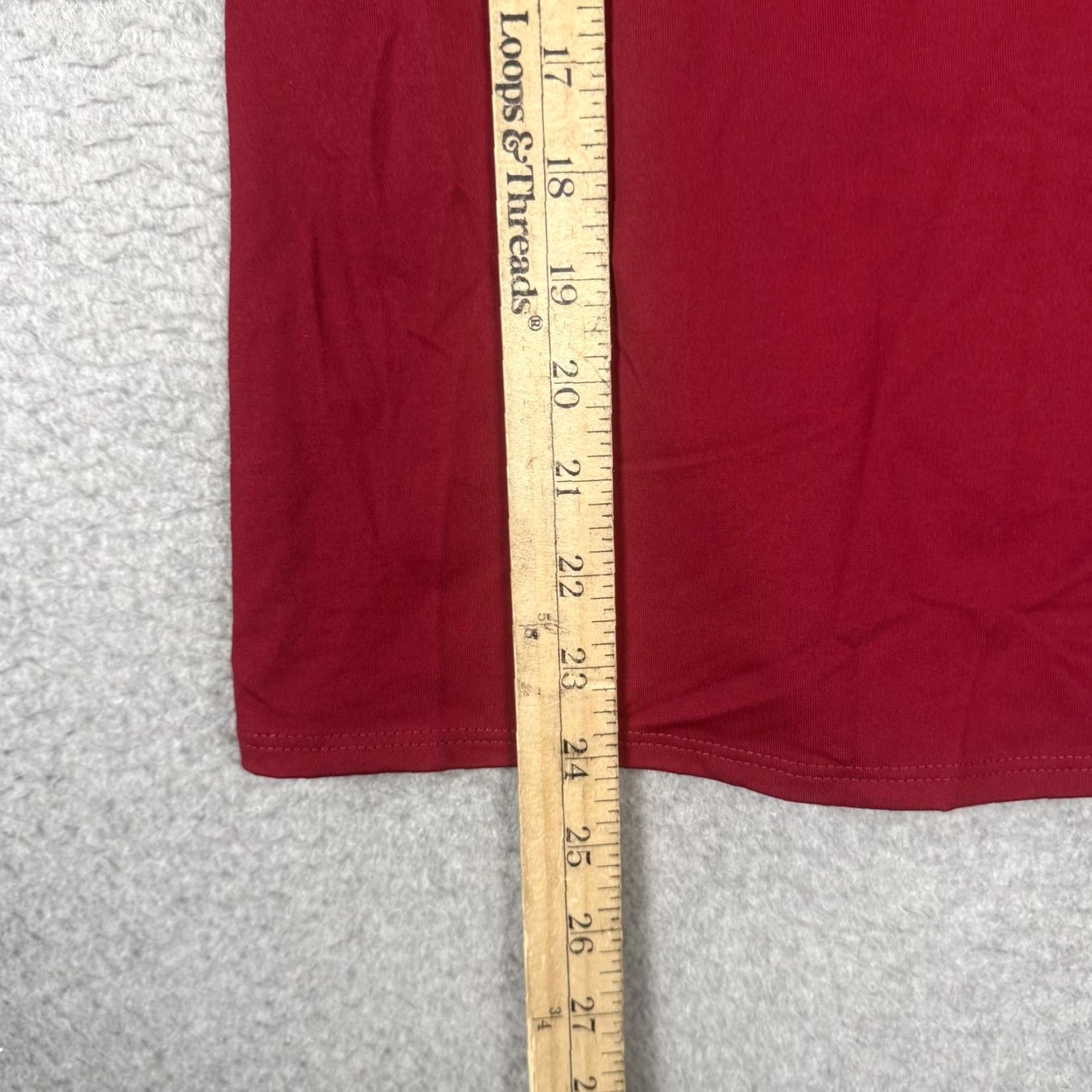 Vintage Chico's Tank Top Shirt Red Sleeveless Women Size L US 2 Regular Tank Shirt Women Reds Size L / US 10 / IT 46 - 4 Thumbnail