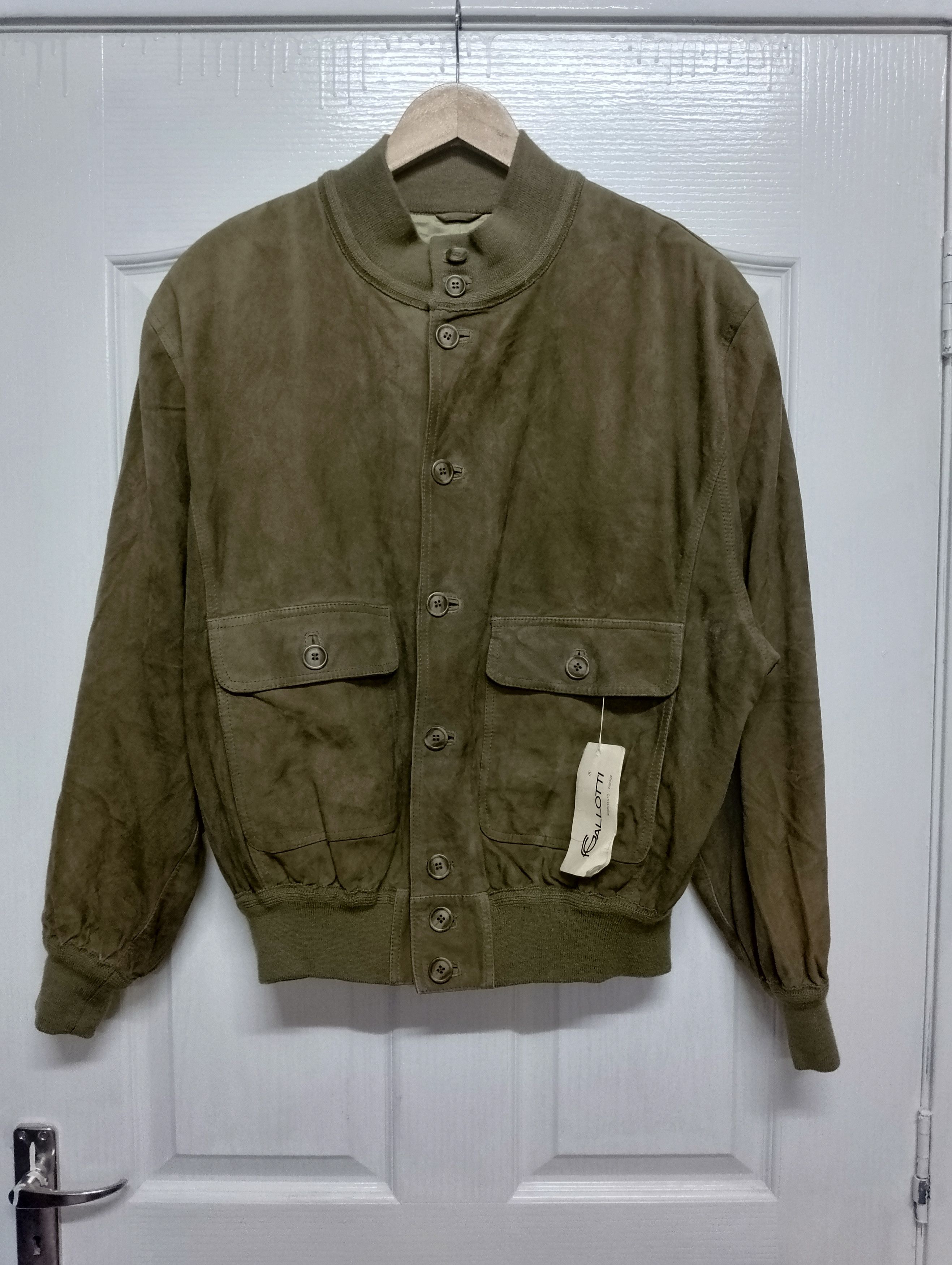 Gallotti Vintage Gallotti Suede Jacket Italy Size US XXL / EU 58 / 5 - 1 Thumbnail