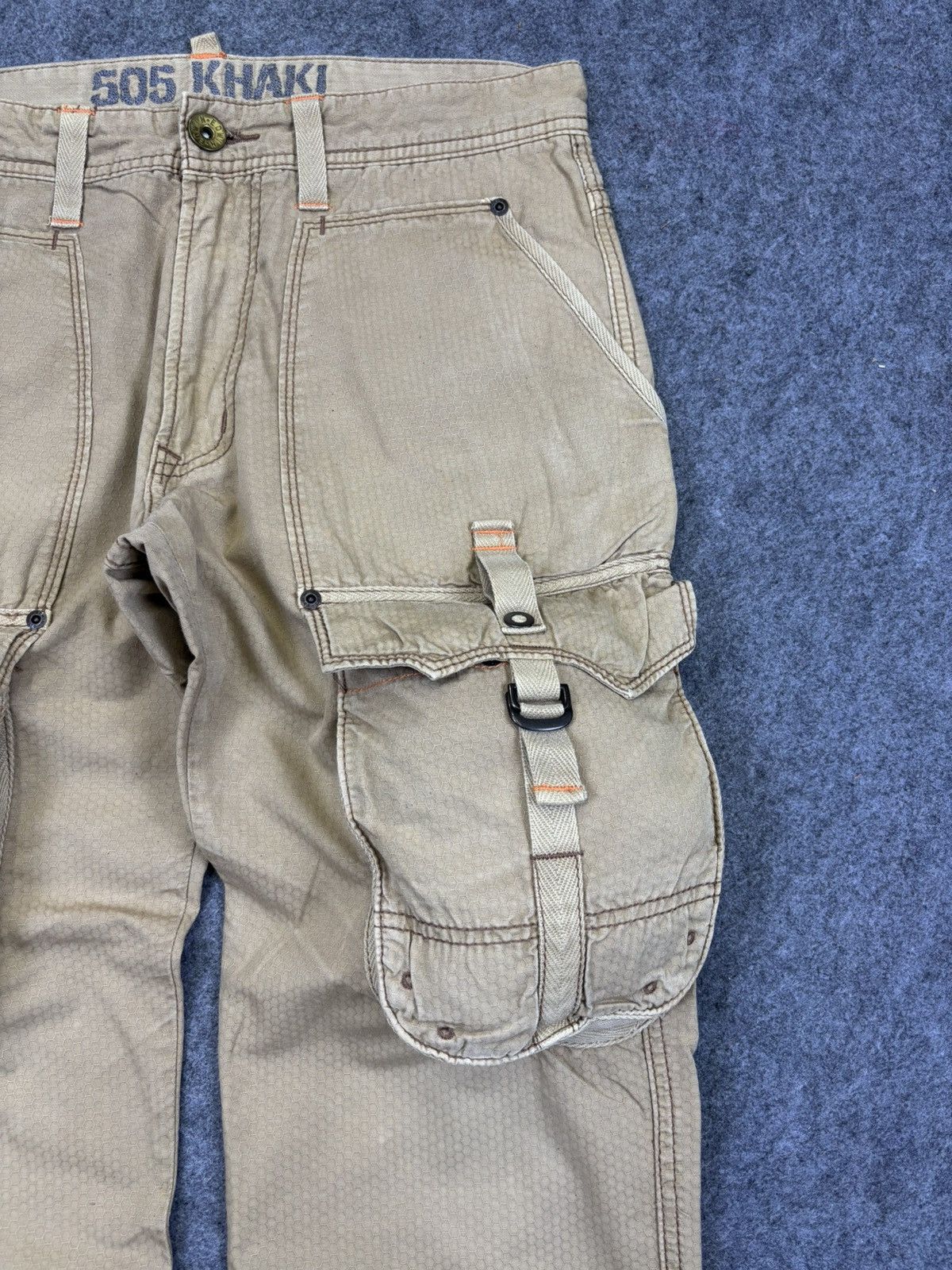 Edwin EDWIN CUTTING EDGE Hexagon Fabric Mutipocket Cargo Pant F790 Size US 32 / EU 48 - 3 Thumbnail