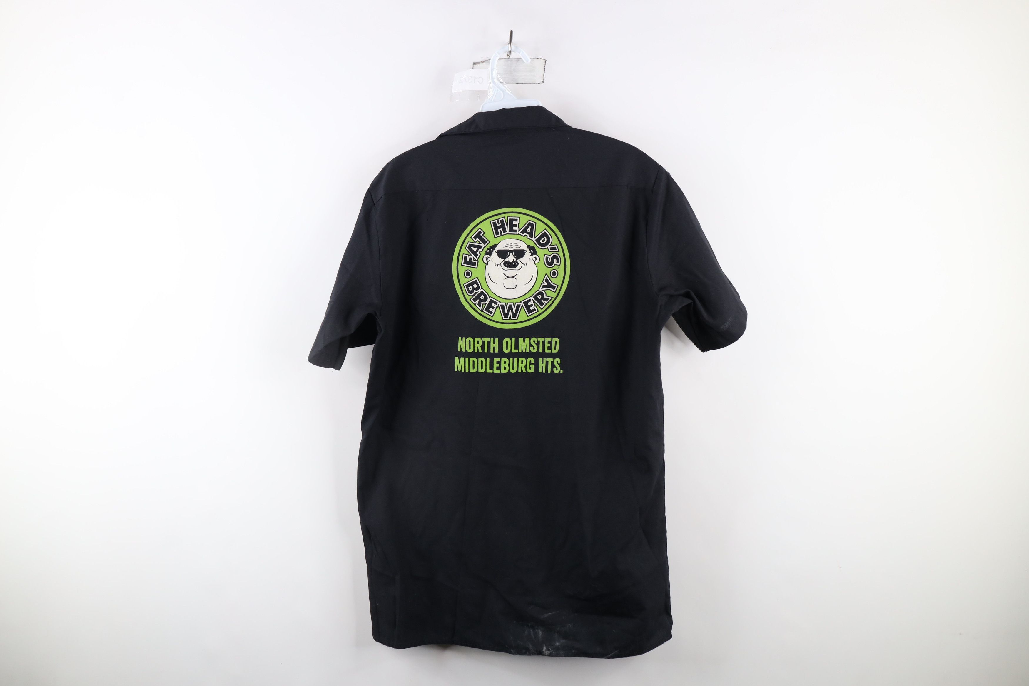 Dickies × Vintage Vintage Dickies Heads Brewery Mechanic Button Shirt Black Size US S / EU 44-46 / 1 - 13 Thumbnail
