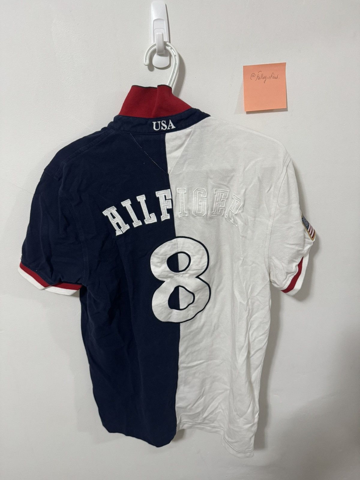 Tommy Hilfiger Tommy Hilfiger USA Polo Size US M / EU 48-50 / 2 - 2 Thumbnail