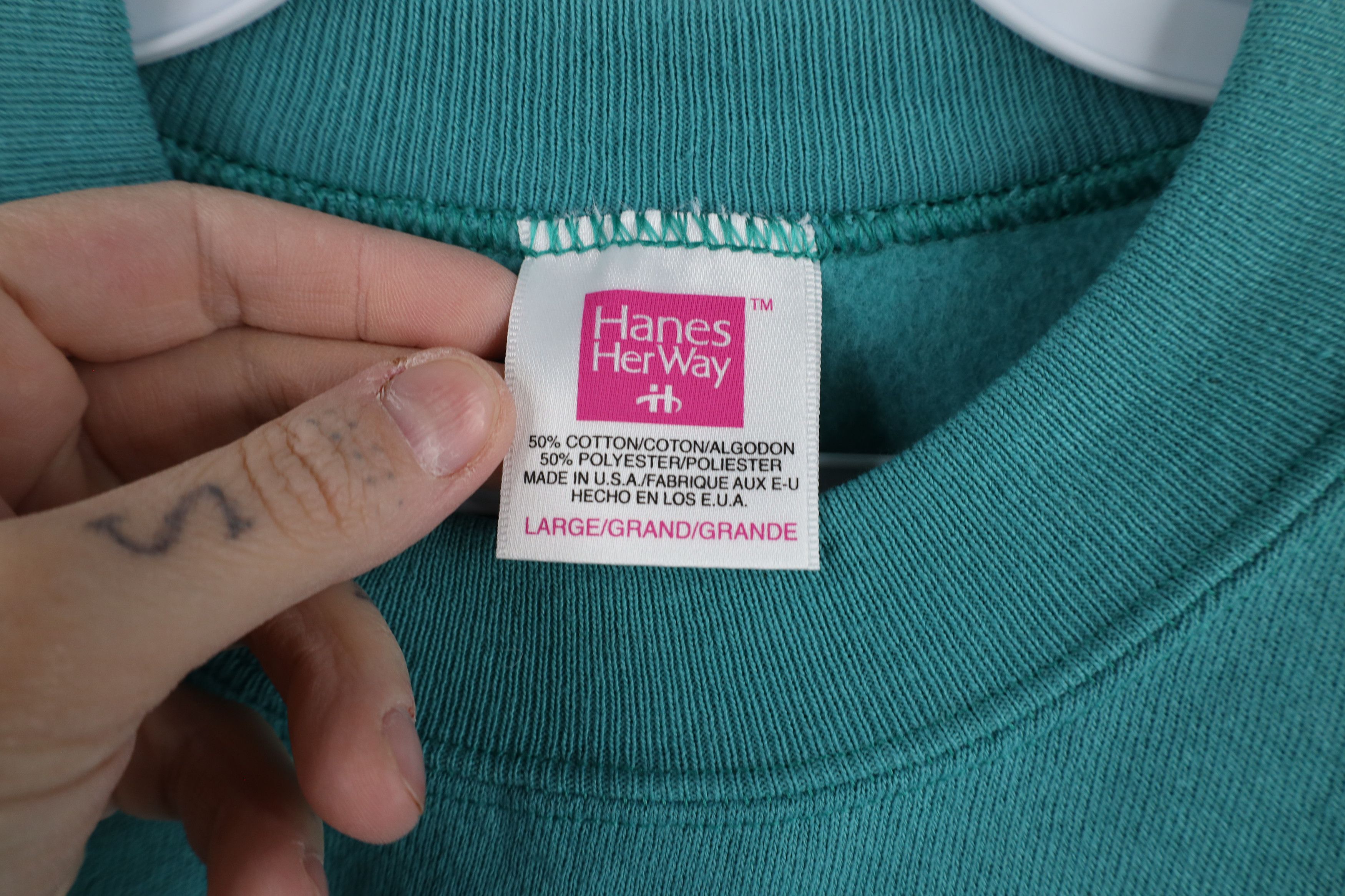 Vintage Deadstock Vintage 90s Streetwear Crewneck Sweatshirt USA Size L / US 10 / IT 46 - 6 Thumbnail