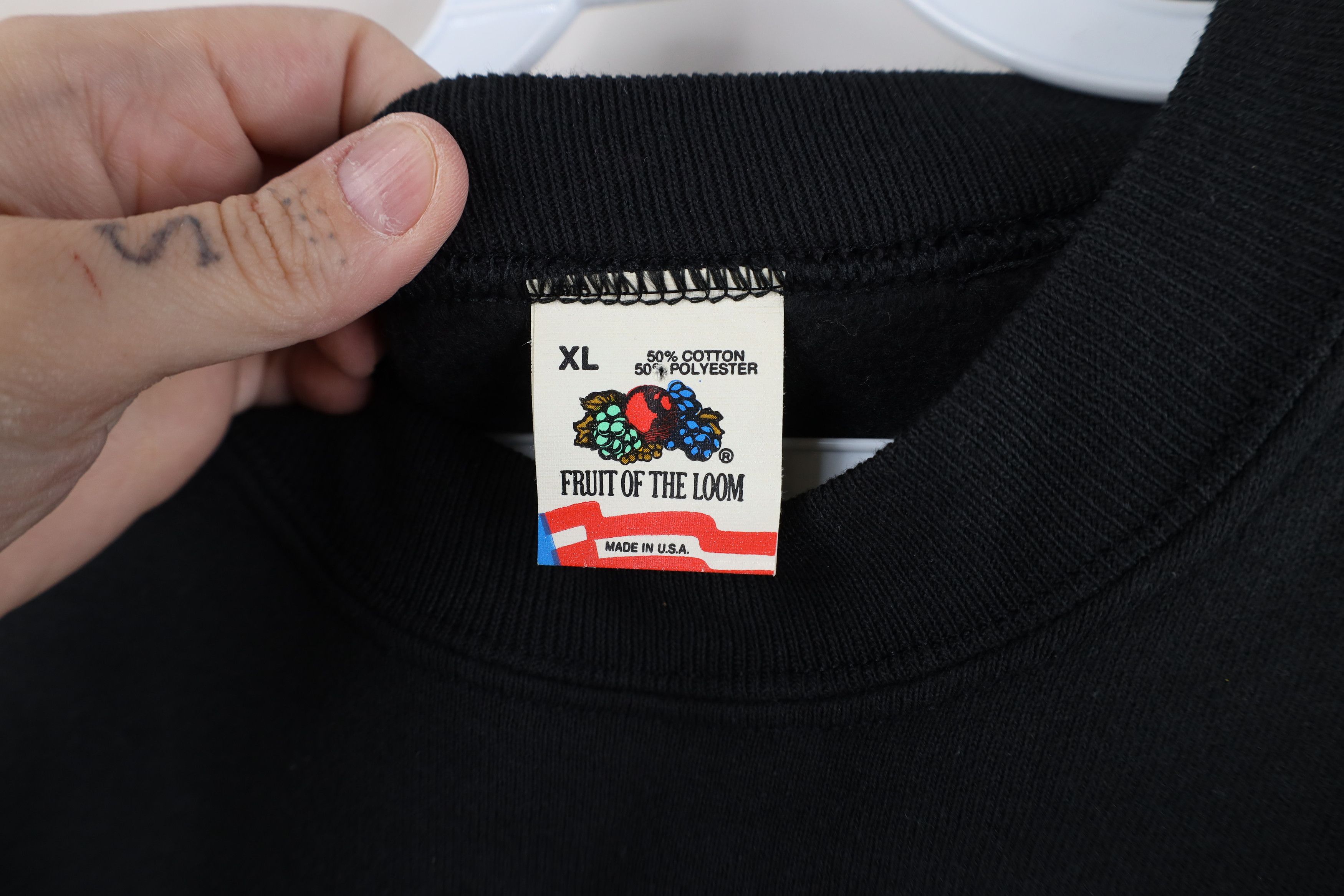 Vintage Deadstock Vintage 80s Streetwear Be Happy Sweatshirt USA Size US XL / EU 56 / 4 - 6 Thumbnail