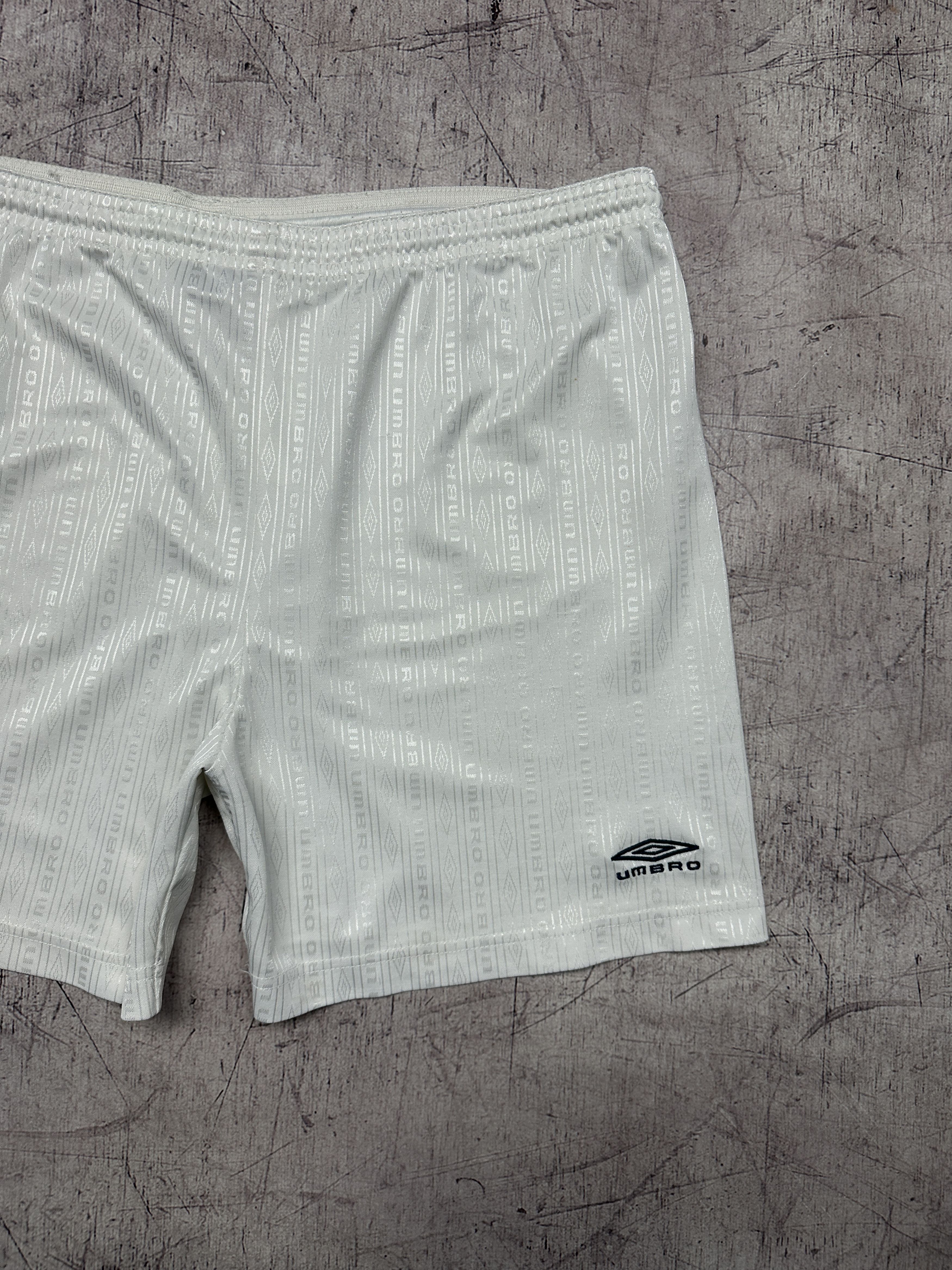 Umbro Umbro 90s Vintage Mens Monogram Shorts Size US 34 / EU 50 - 2 Thumbnail