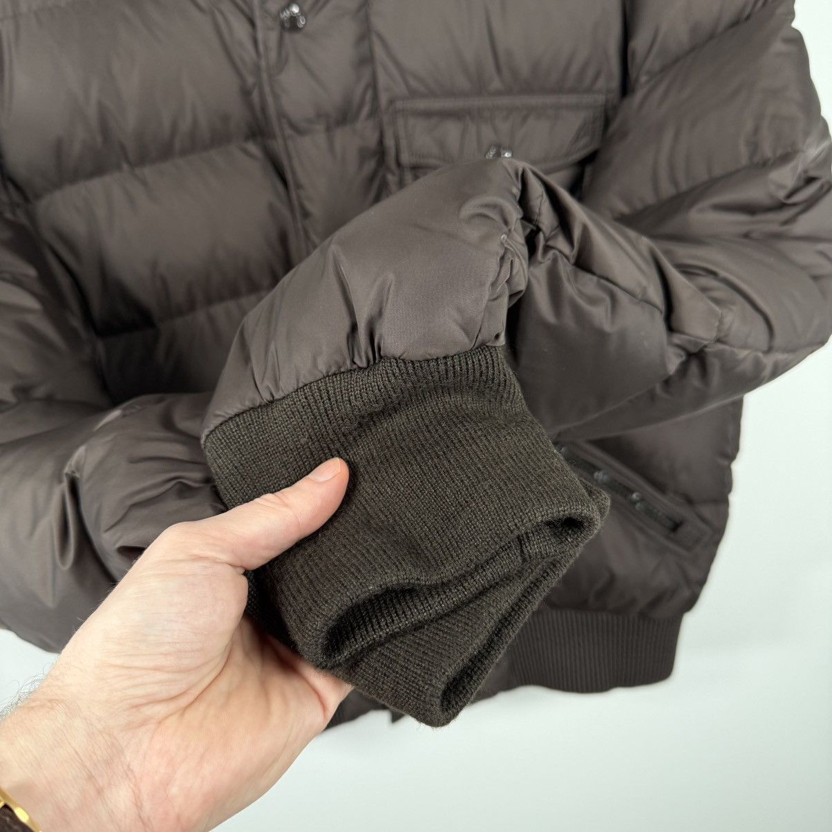 Moncler Moncler Colby Men’s Fur Down Puffer Jacket Size 6 (XXL) Size US XXL / EU 58 / 5 - 4 Thumbnail