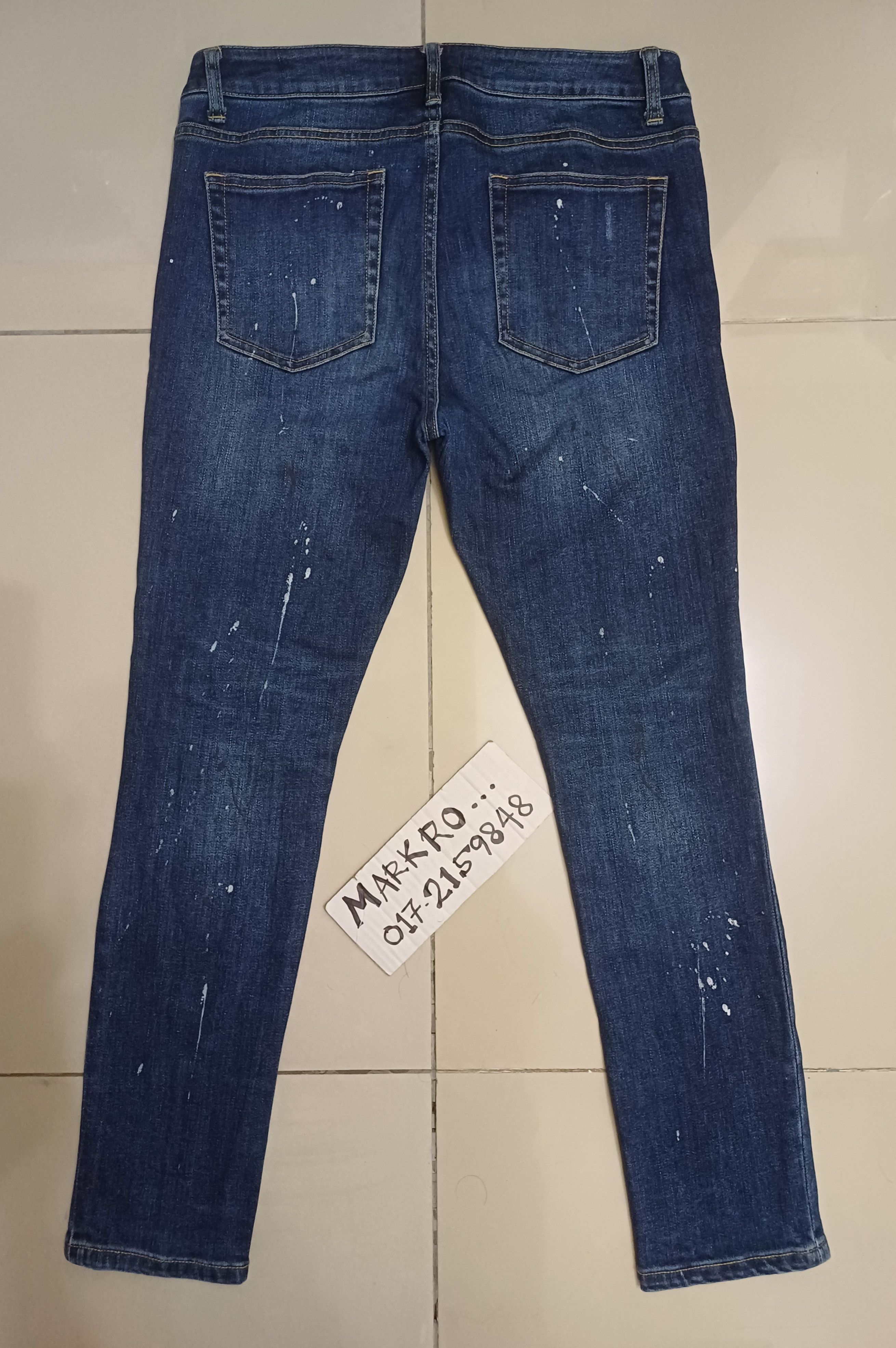 MOUSSY Splash jeans.. Azul by Moussy streachable & skinny cutting Size 30" / US 8 / IT 44 - 4 Thumbnail