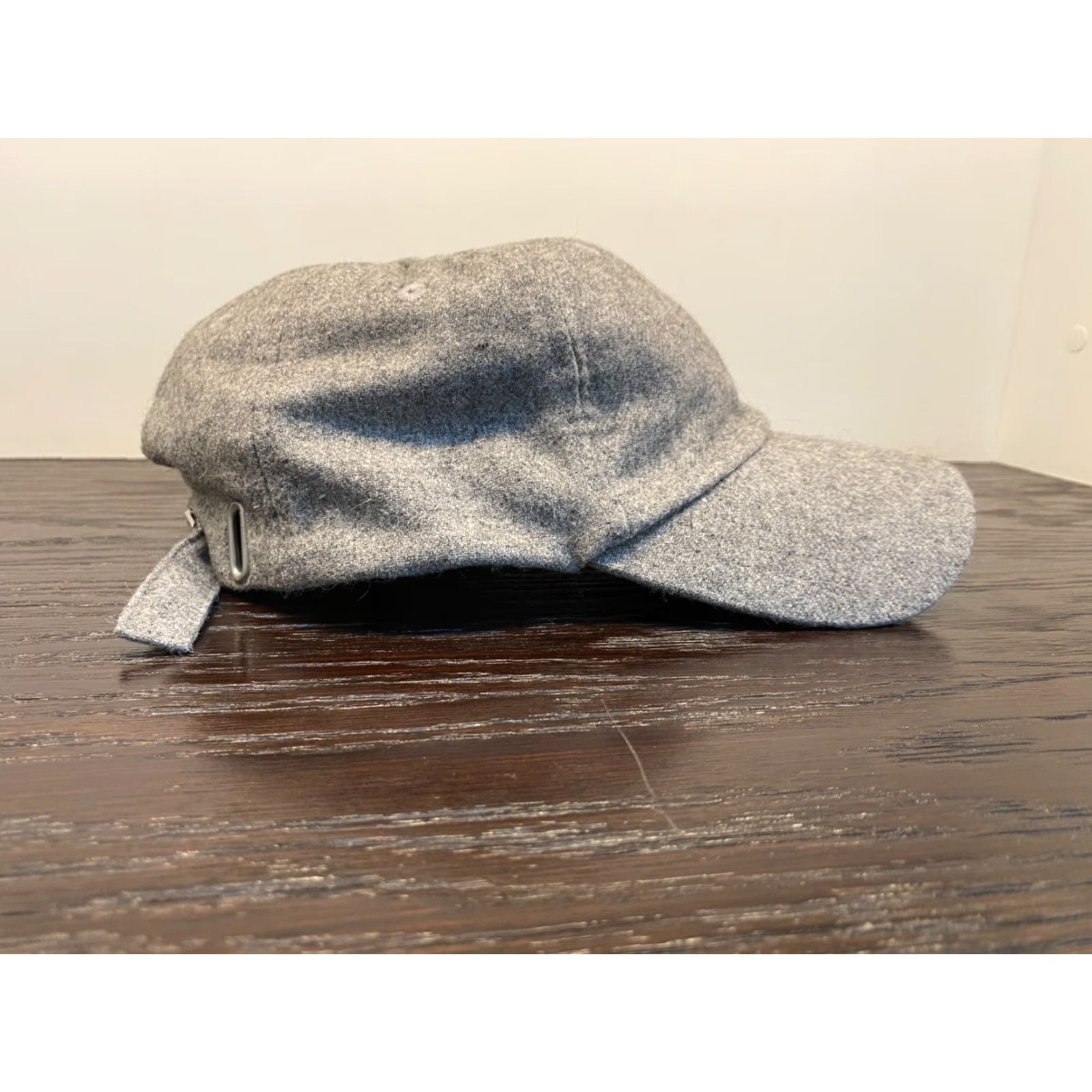 Vintage Mickey Mouse Hat Mens One Size Gray Wool Blend Strapback Disney Parks Adjustable Size ONE SIZE - 3 Thumbnail