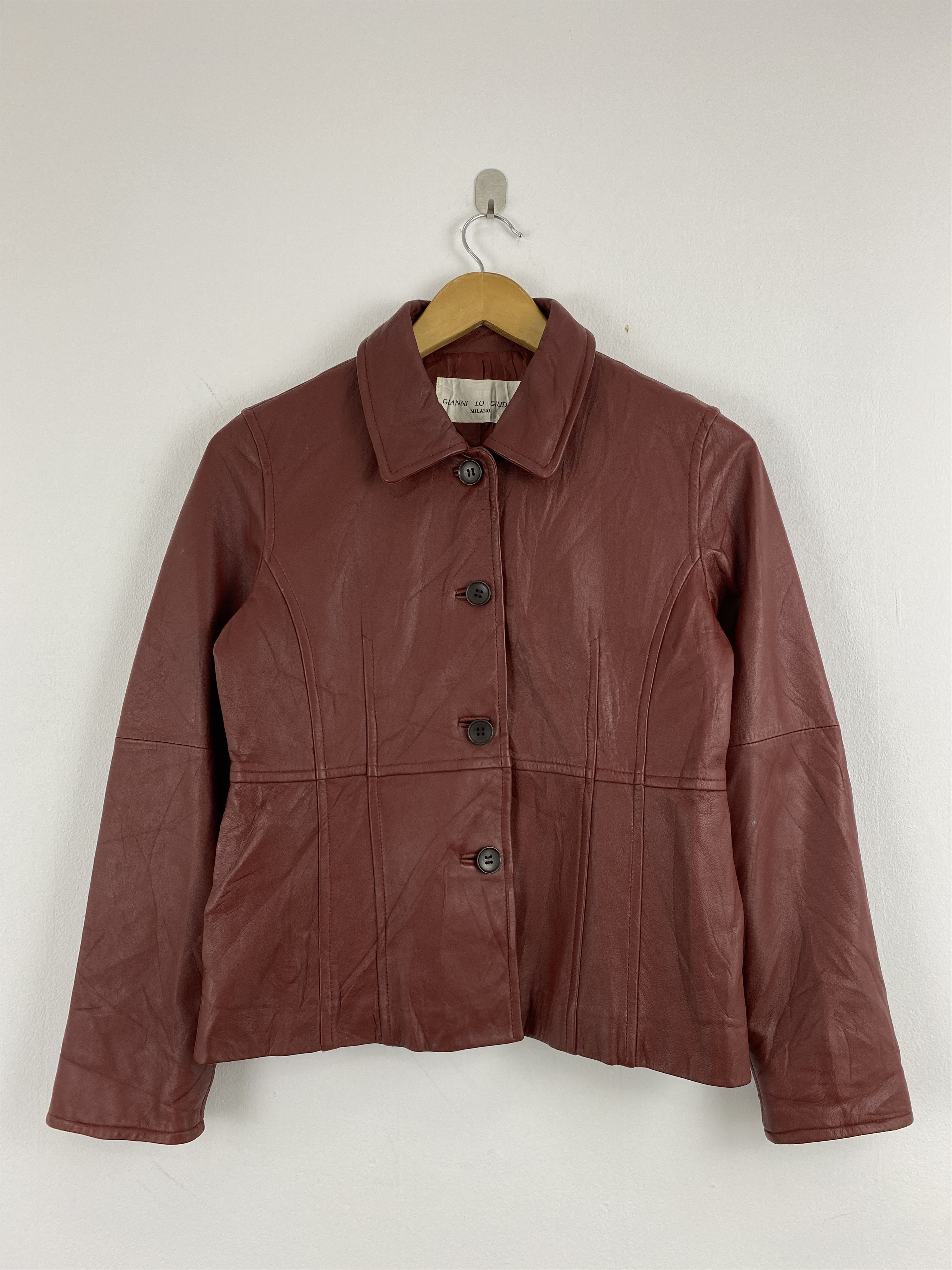 Vintage Gianni Lo Giudice Milano Topcoat Soft Leather Jacket