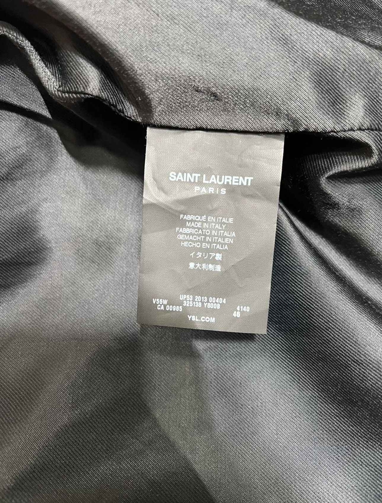 Saint Laurent Paris Saint Laurent baseball jacket 2014 Size US S / EU 44-46 / 1 - 5 Thumbnail