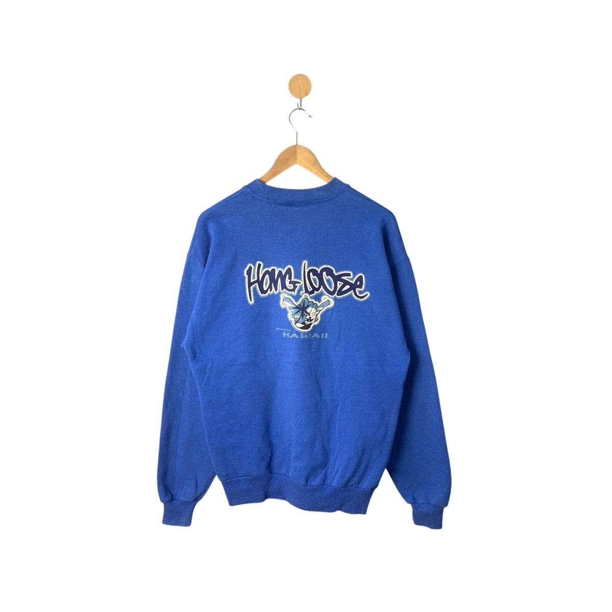 Tultex Vintage Hangloose Hawaii Sweatshirt Medium Size US M / EU 48-50 / 2 - 1 Thumbnail