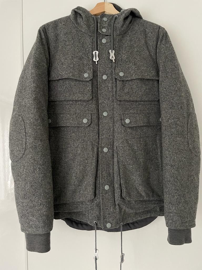 White Mountaineering 2010AW gore windstopper tweed luggage