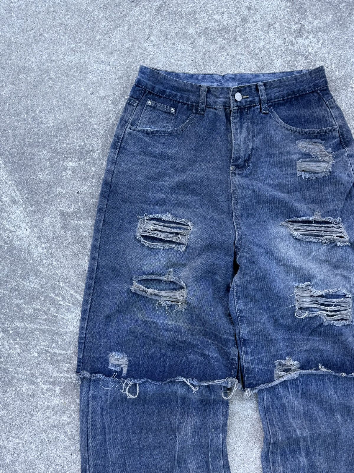 Other Vintage Y2K avantgarde streetwear opium wide swag jeans Size US 34 / EU 50 - 6 Thumbnail