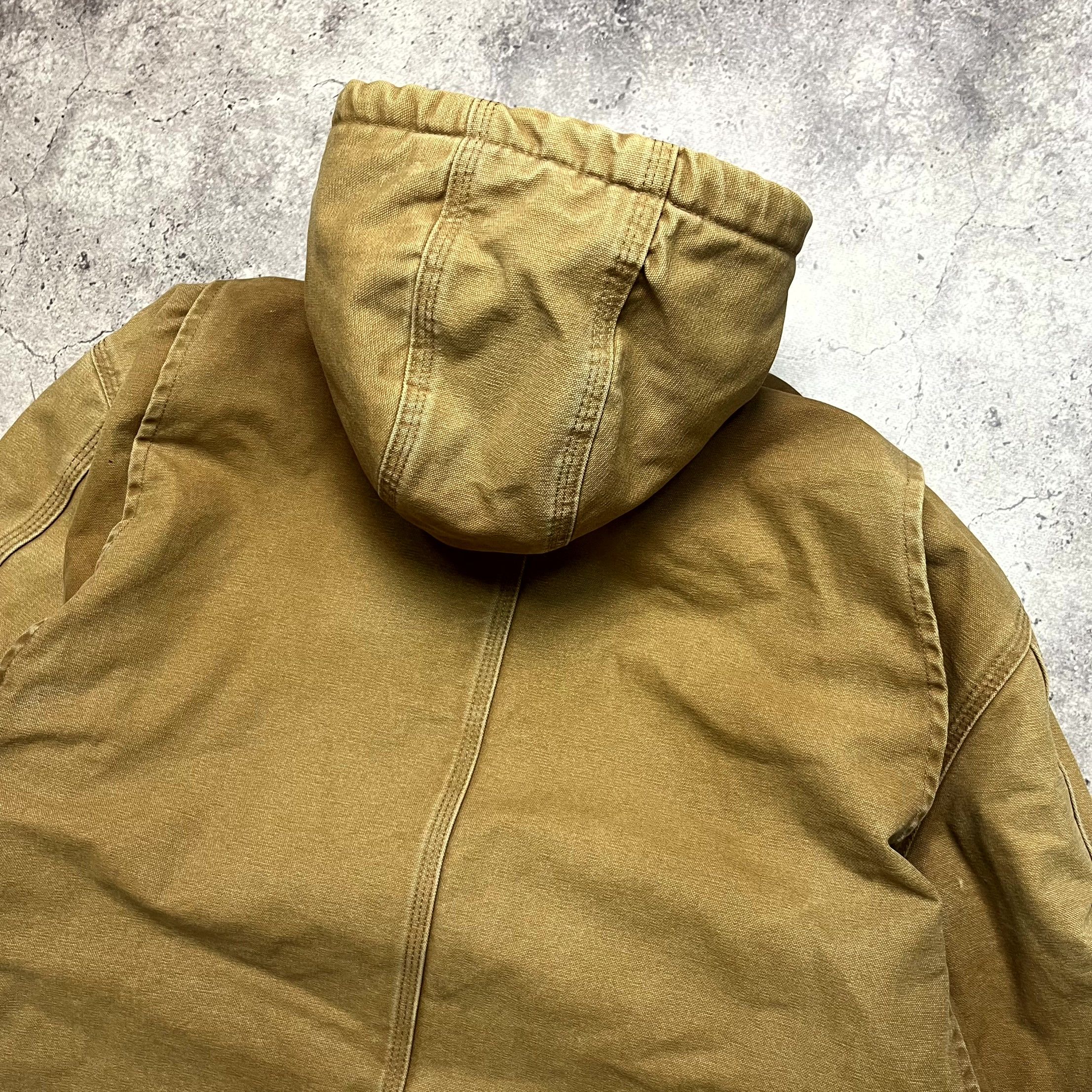 Vintage Carhartt Active Sandstone Sherpa Jacket Size XL