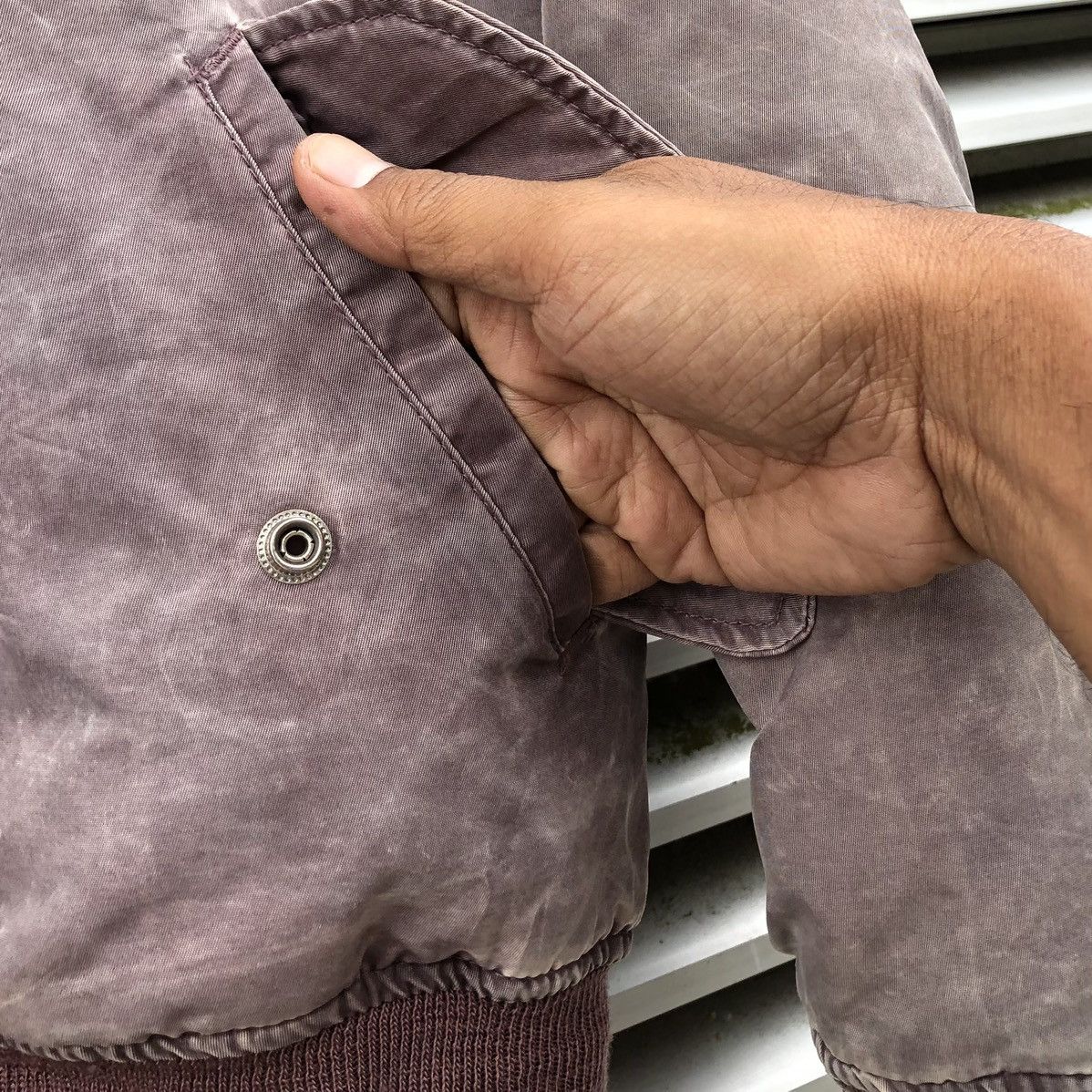Vintage Vintage Sun Faded Ma-1 Bomber Jacket By Unique Size US M / EU 48-50 / 2 - 8 Thumbnail