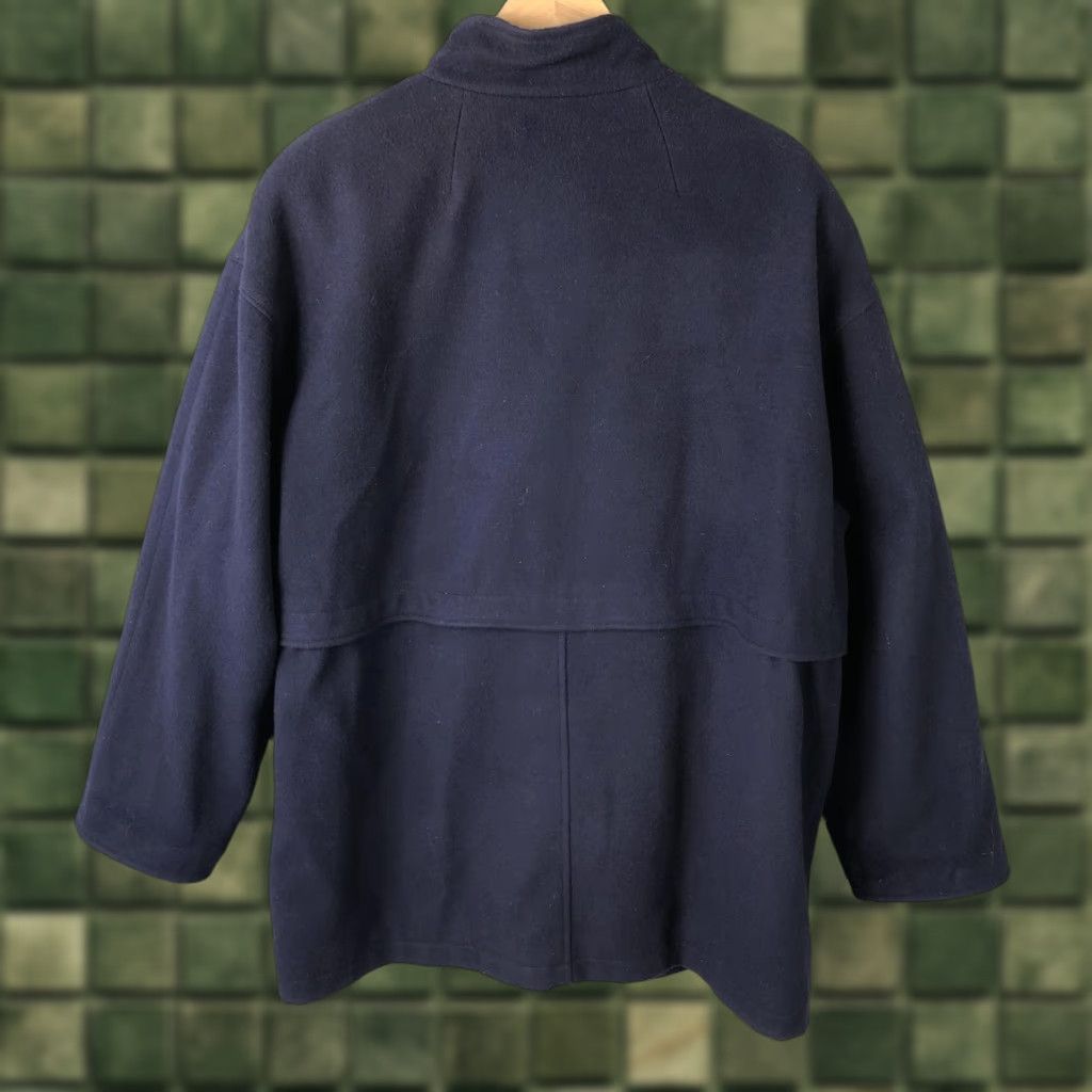 Mackintosh VINTAGE Mackintosh of New England Coat XL Blue Wool All Outdoors 80s Oversized Womens Size XL / US 12-14 / IT 48-50 - 1 Thumbnail