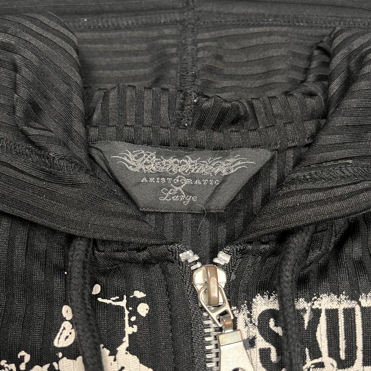Le Grande Bleu (L.G.B.) Beaumere Poem Zip Up Hoodie Short Sleeve Size US M / EU 48-50 / 2 - 6 Thumbnail
