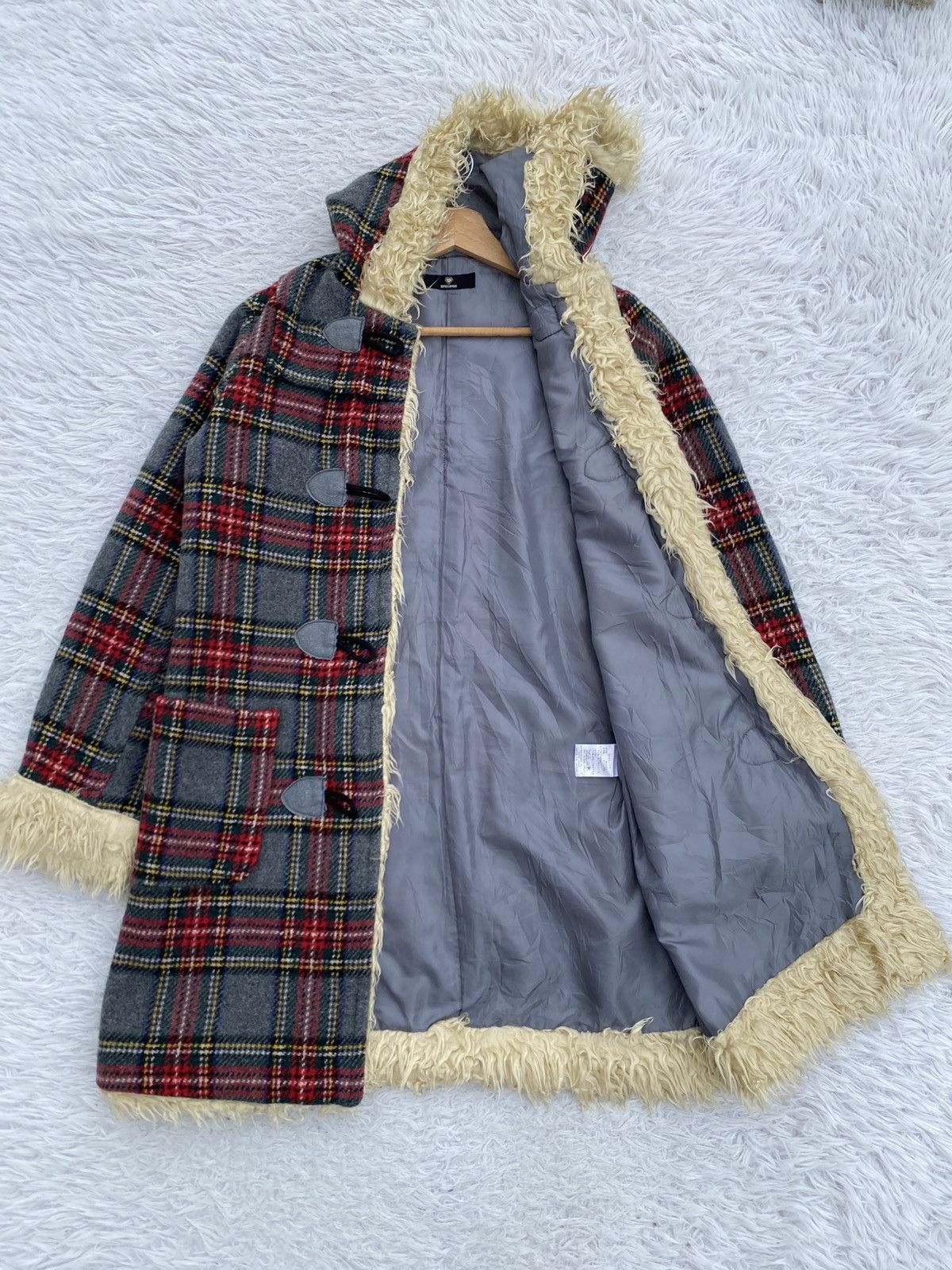 Super Lovers Rare Vintage Super Lovers Wool Long Jacket Size M / US 6-8 / IT 42-44 - 6 Thumbnail