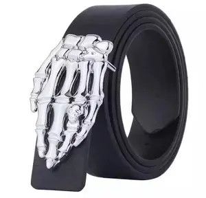 Japanese Brand Oval Indian tribe cattle head bone belt buckle Size ONE SIZE - 6 Thumbnail