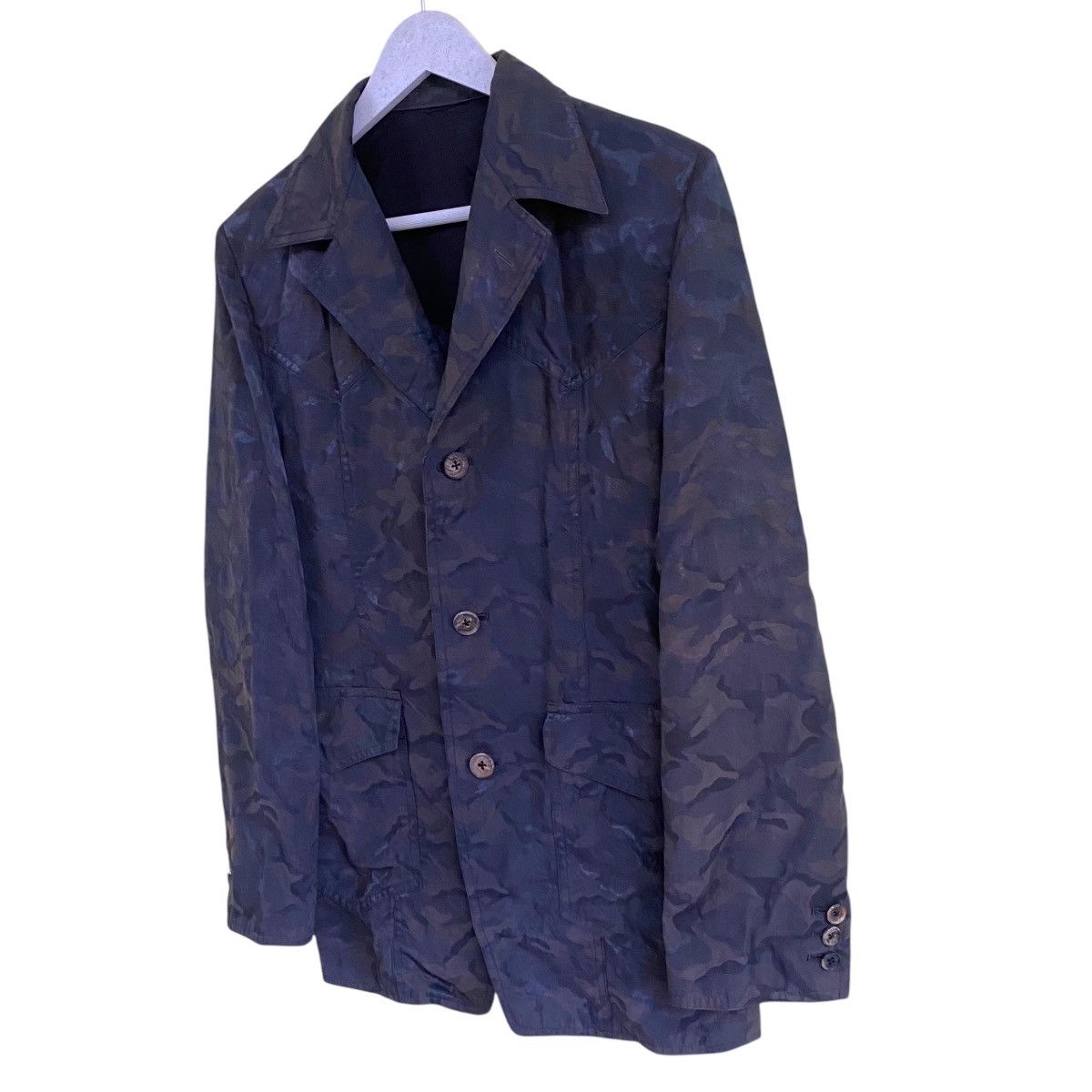 5351 POUR LES HOMMES × Designer × Japanese Brand 💥 5351 Pour Les Homme Japan Camou Jacket Size US M / EU 48-50 / 2 - 5 Thumbnail