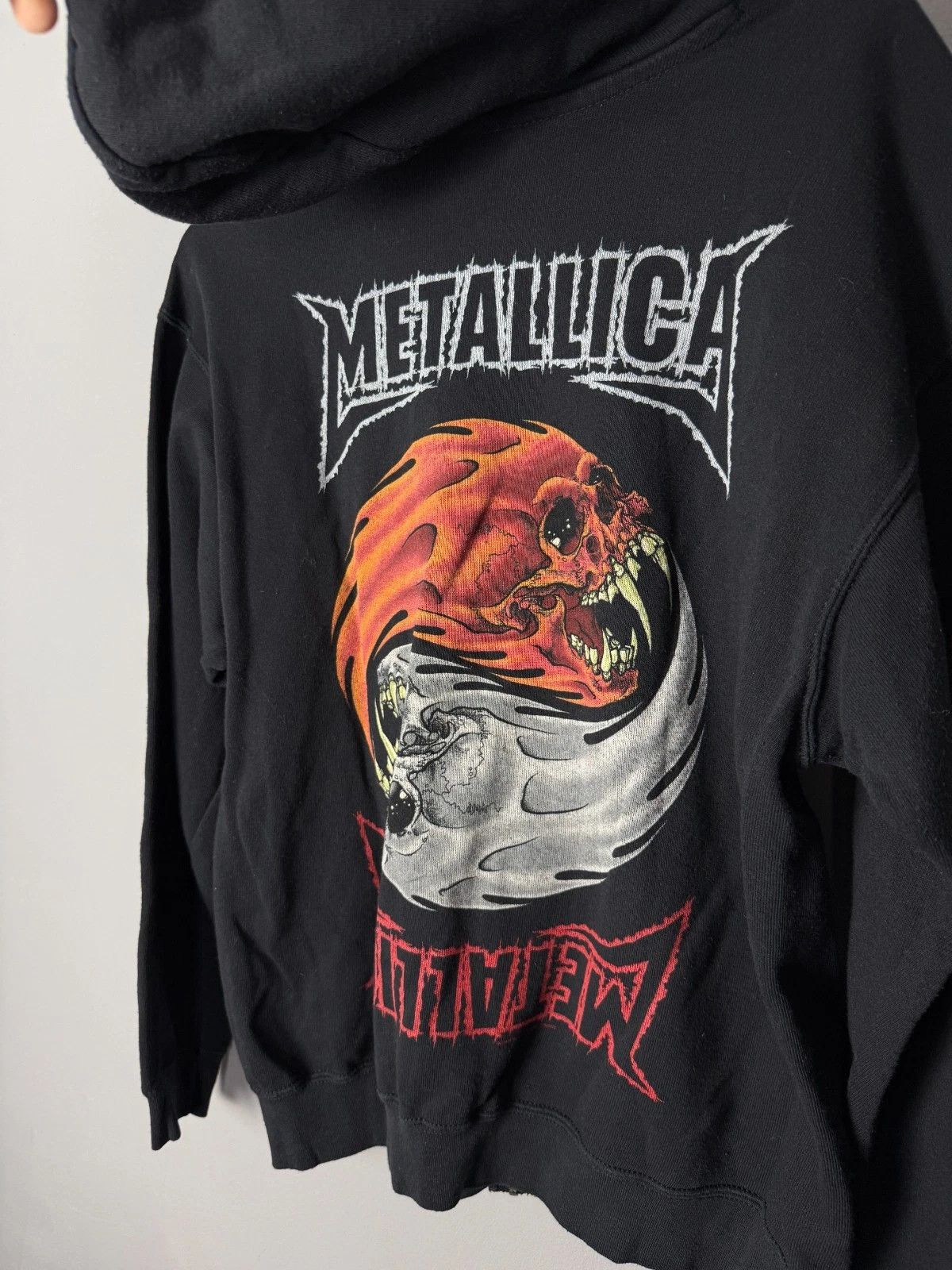 Metallica Vintage Metallica Yin Yang Skull Hoodie Band Sweatshirt 2020 Size US M / EU 48-50 / 2 - 5 Thumbnail
