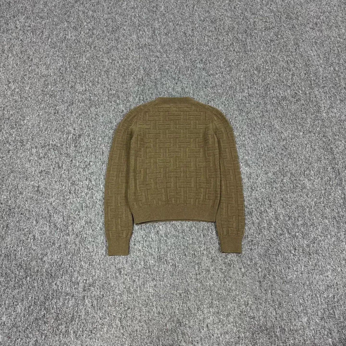 Hermes Hermes size 34 Wool relief patterned H logo knit sweater| Size S / US 4 / IT 40 - 2 Thumbnail