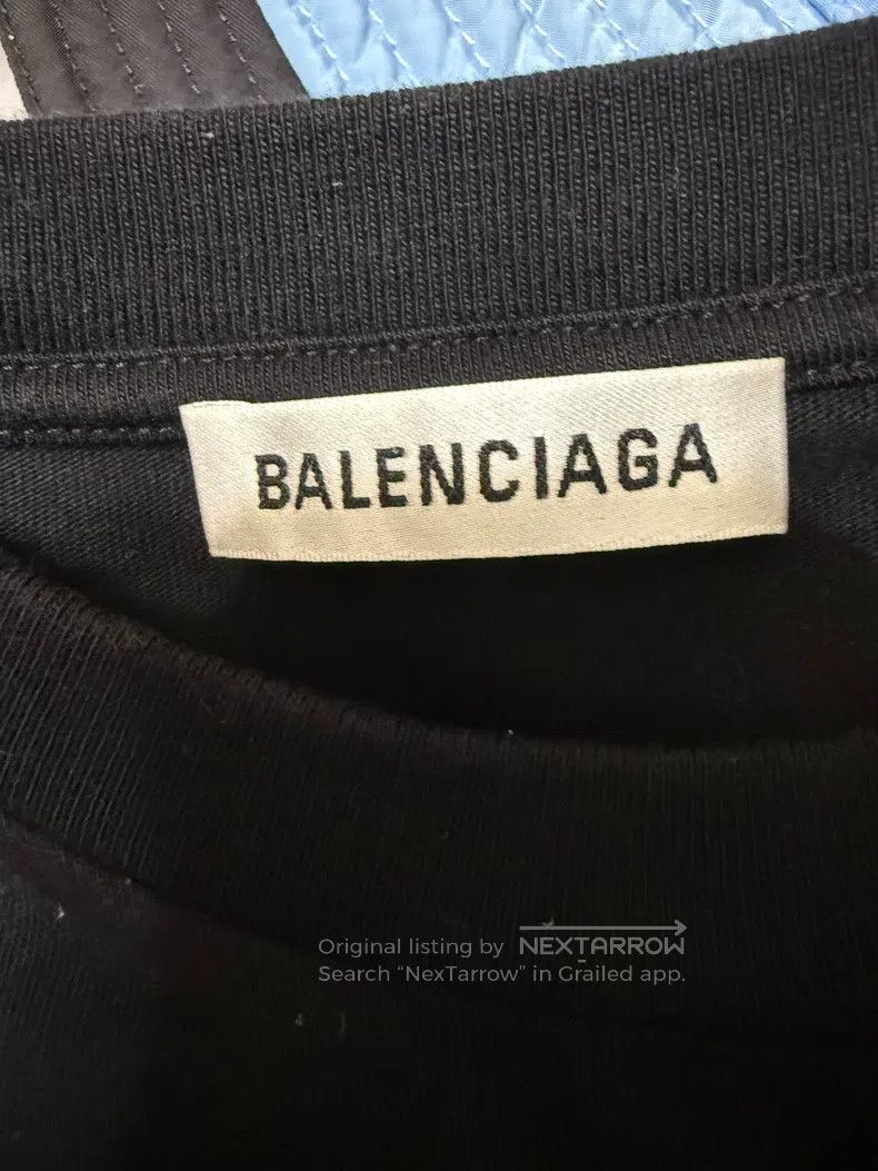 Balenciaga Balenciaga Black Eco-Friendly Short Sleeve Size US S / EU 44-46 / 1 - 2 Thumbnail