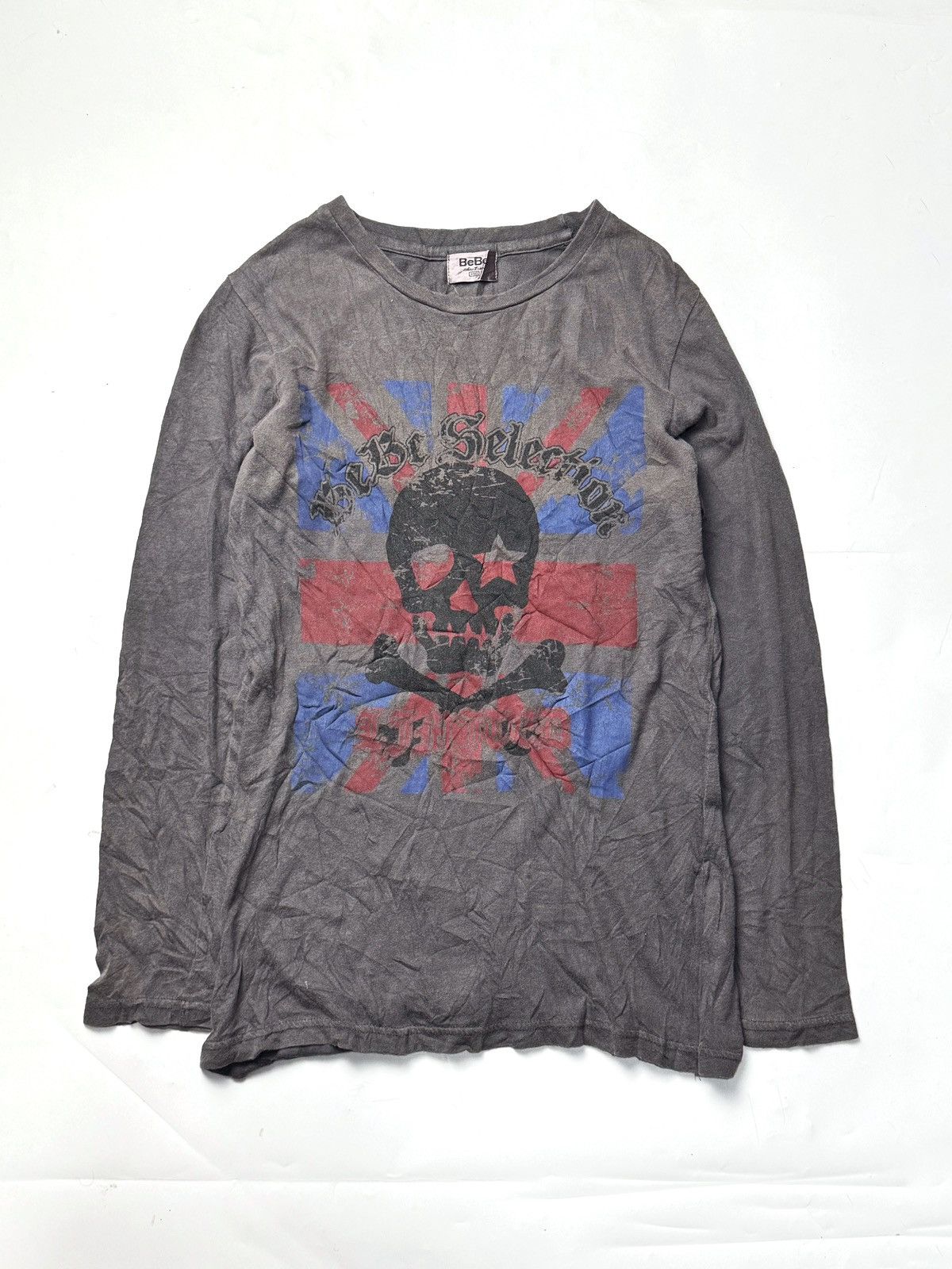 Hysteric Glamour Japanese England Skulls Bebe Long Sleeve Size US S / EU 44-46 / 1 - 1 Thumbnail