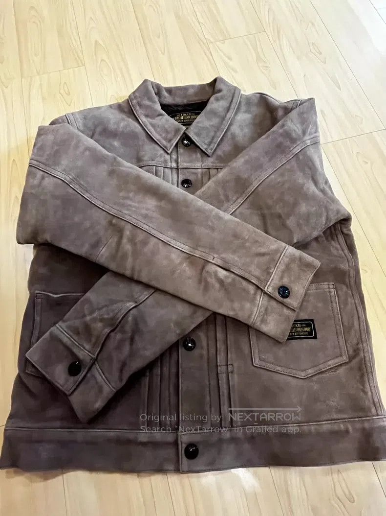 Neighborhood Leather Jacket Size M