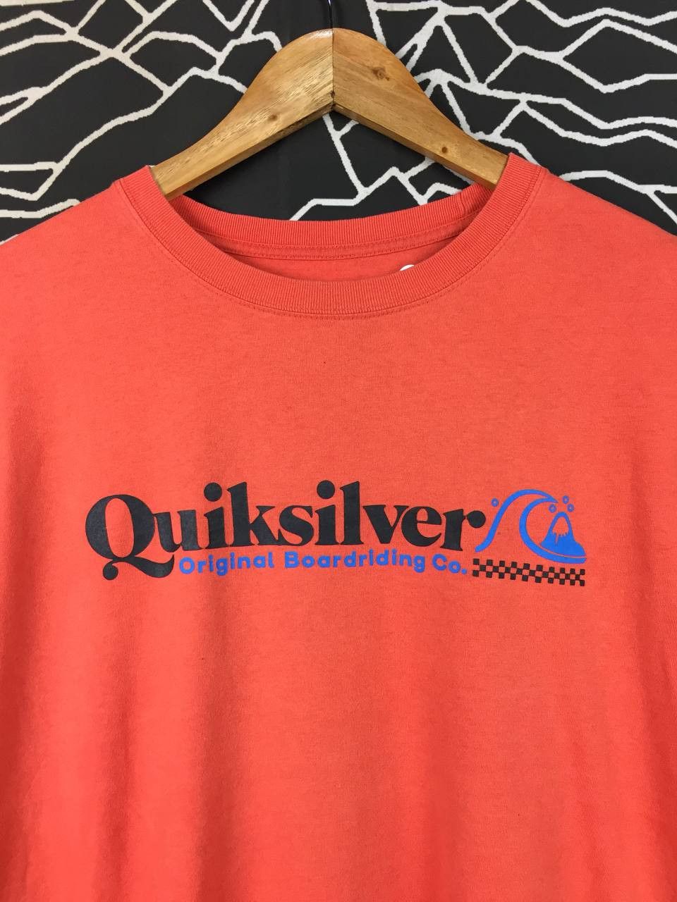 Quiksilver Quiksilver Boardriders Japan Checkered Sleeve Graphic Tee Size US L / EU 52-54 / 3 - 3 Thumbnail