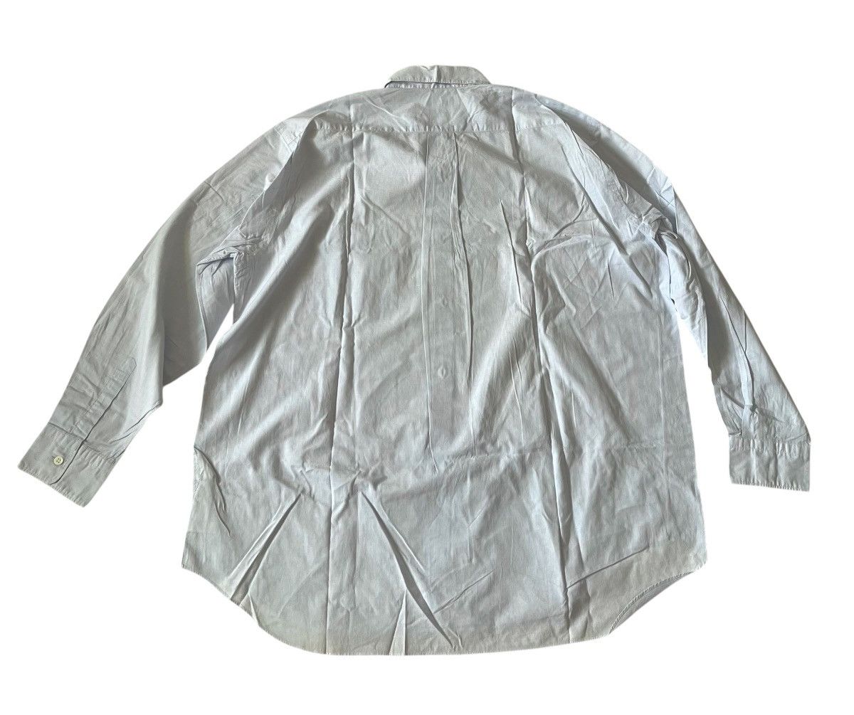 Comme des Garcons Vintage 90s cdg homme light blue button up shirt Size US XL / EU 56 / 4 - 6 Thumbnail