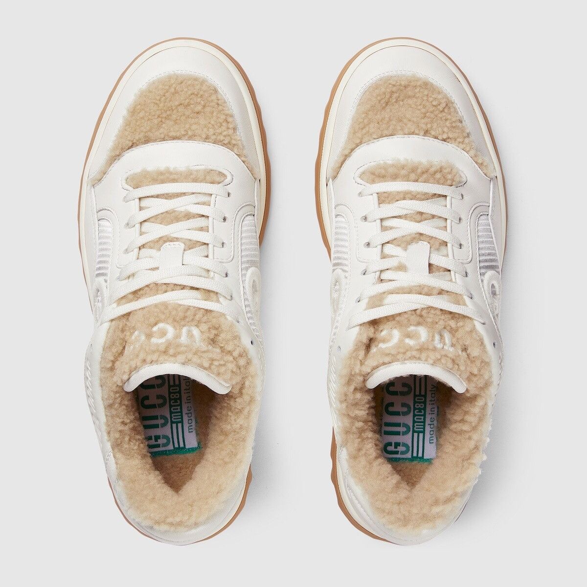 Gucci Gucci Interlocking G MAC80 Merino Wool Sneakers size 37 Size ONE SIZE - 3 Thumbnail