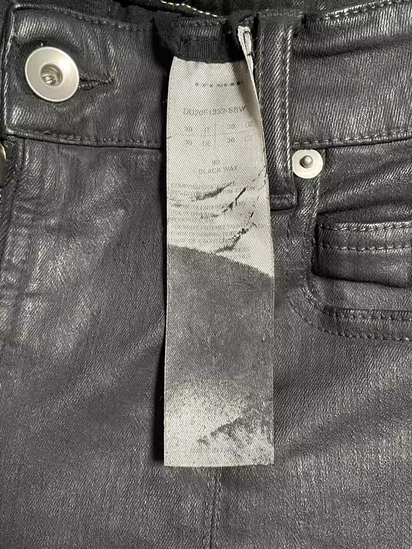 Rick Owens Rick Owens waxed trousers Size US 30 / EU 46 - 3 Thumbnail
