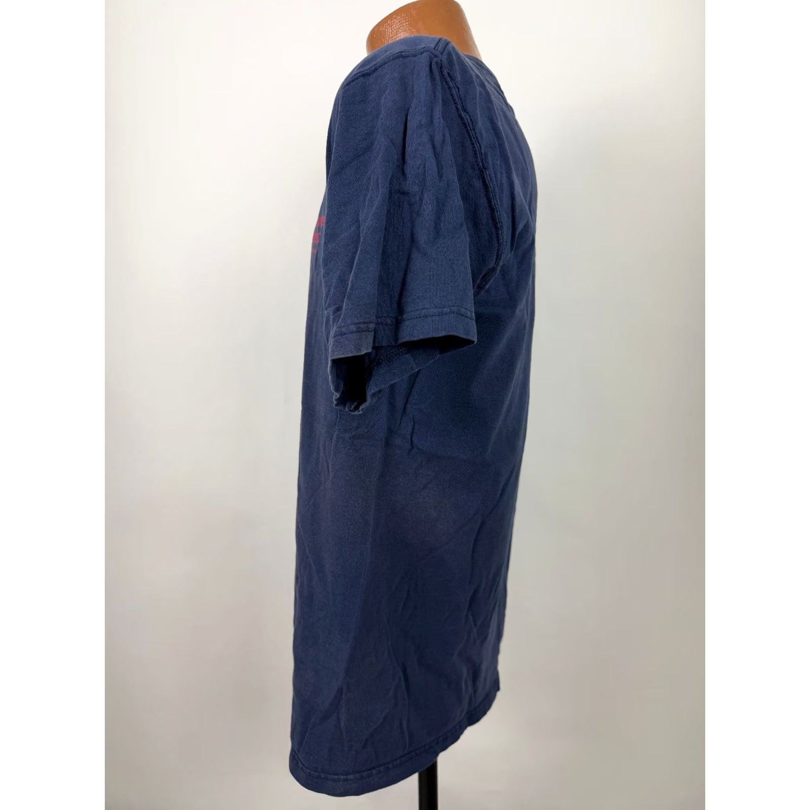 Fruit Of The Loom VINTAGE Corporate Express Shirt L Navy 90s Funny Grunge T-Shirt Mens Large Size US L / EU 52-54 / 3 - 6 Thumbnail
