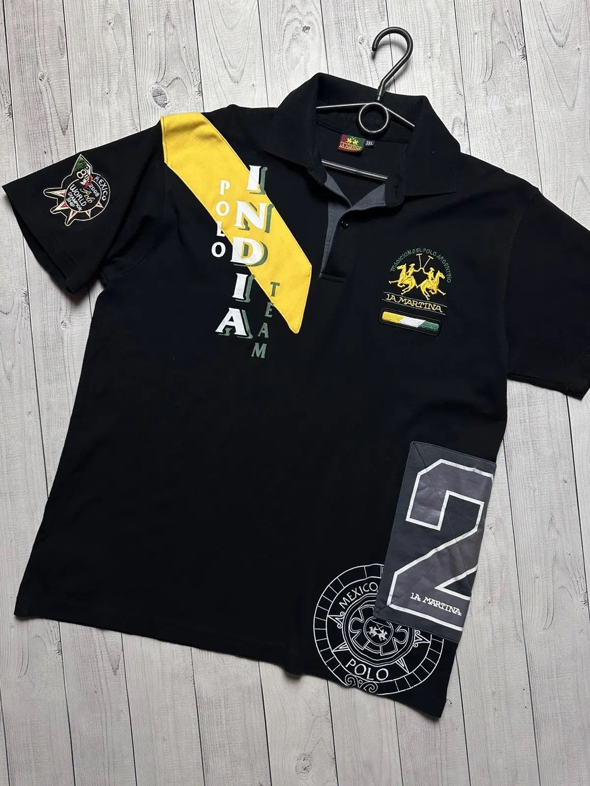 La Martina Vintage La Martina polo India big logo rare tee Size XL Size US XL / EU 56 / 4 - 3 Thumbnail