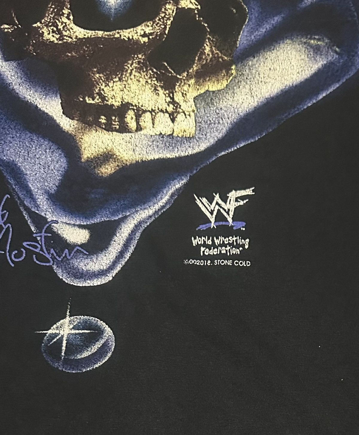 WWF Vintage Stone Cold Farenheit 3:16 Tshirt Size US XL / EU 56 / 4 - 2 Thumbnail