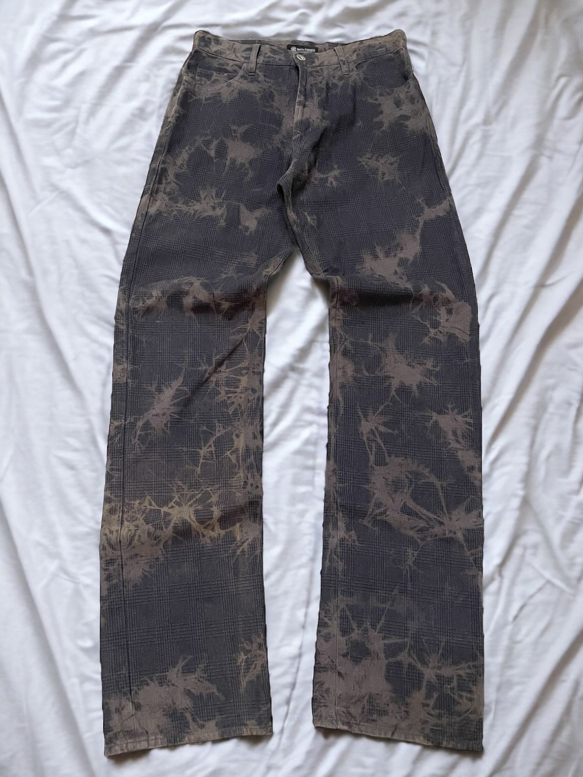If Six Was Nine × Roots × semanticdesign Root Three Japan Smokey Mud Check Plaid Pants Size US 30 / EU 46 - 1 Thumbnail