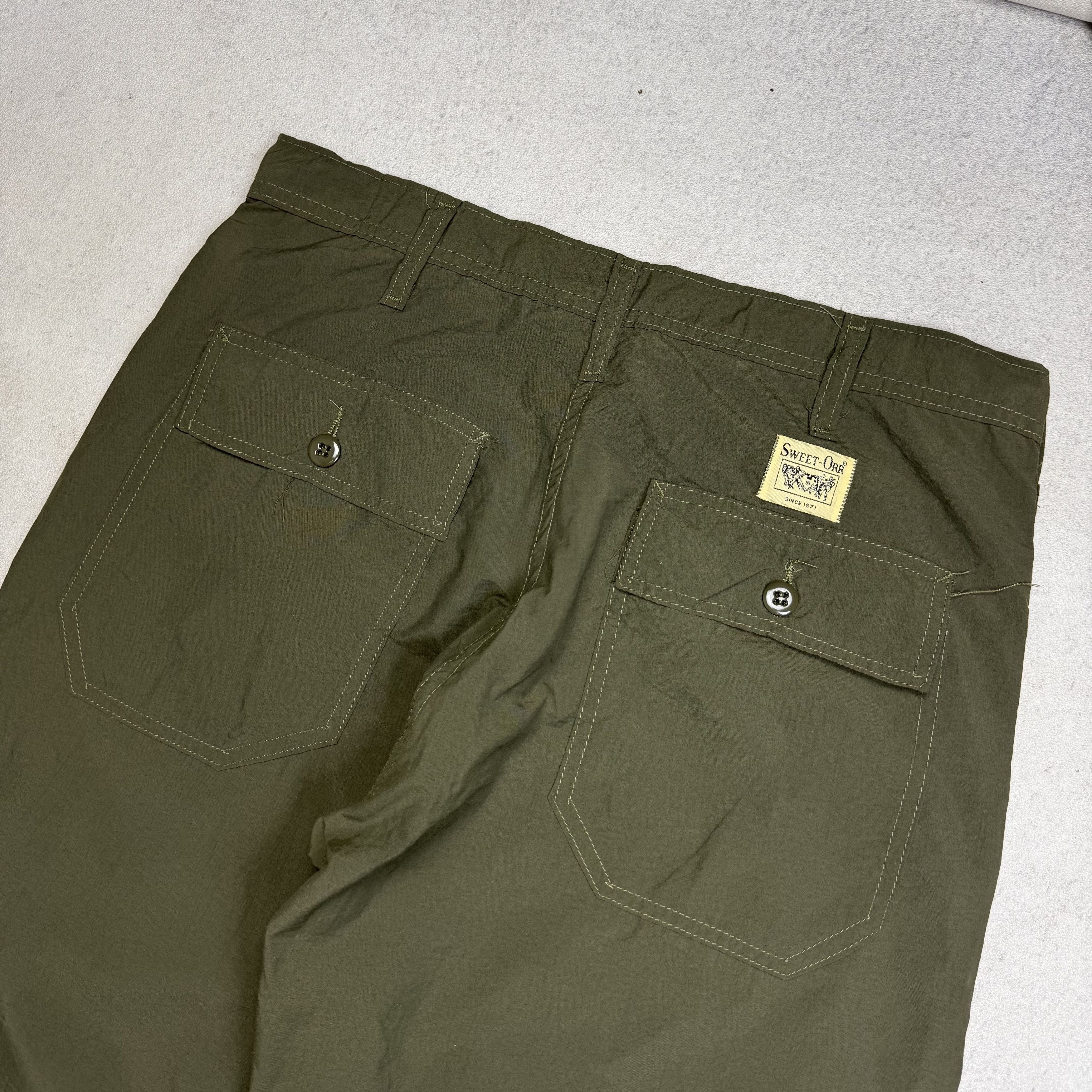 Vintage Vintage Sweet Orr Union Made Military Utility Pants Size US 32 / EU 48 - 4 Thumbnail
