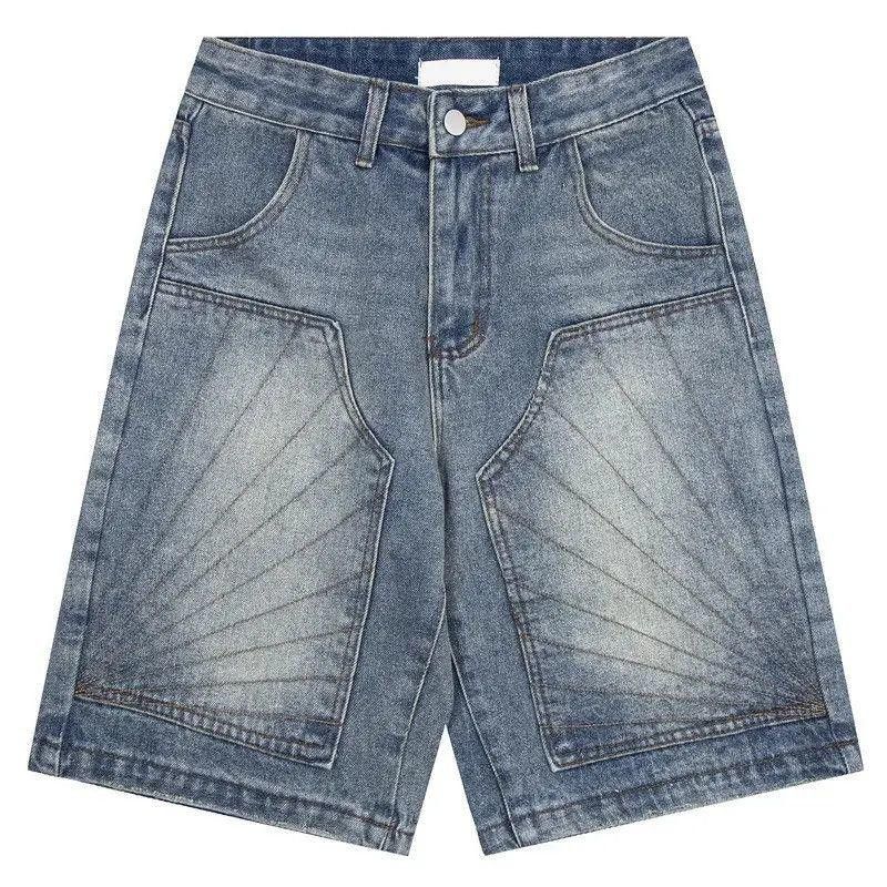 Jean Spider Panel Baggy Denim Jeans Size US 30 / EU 46 - 1 Thumbnail