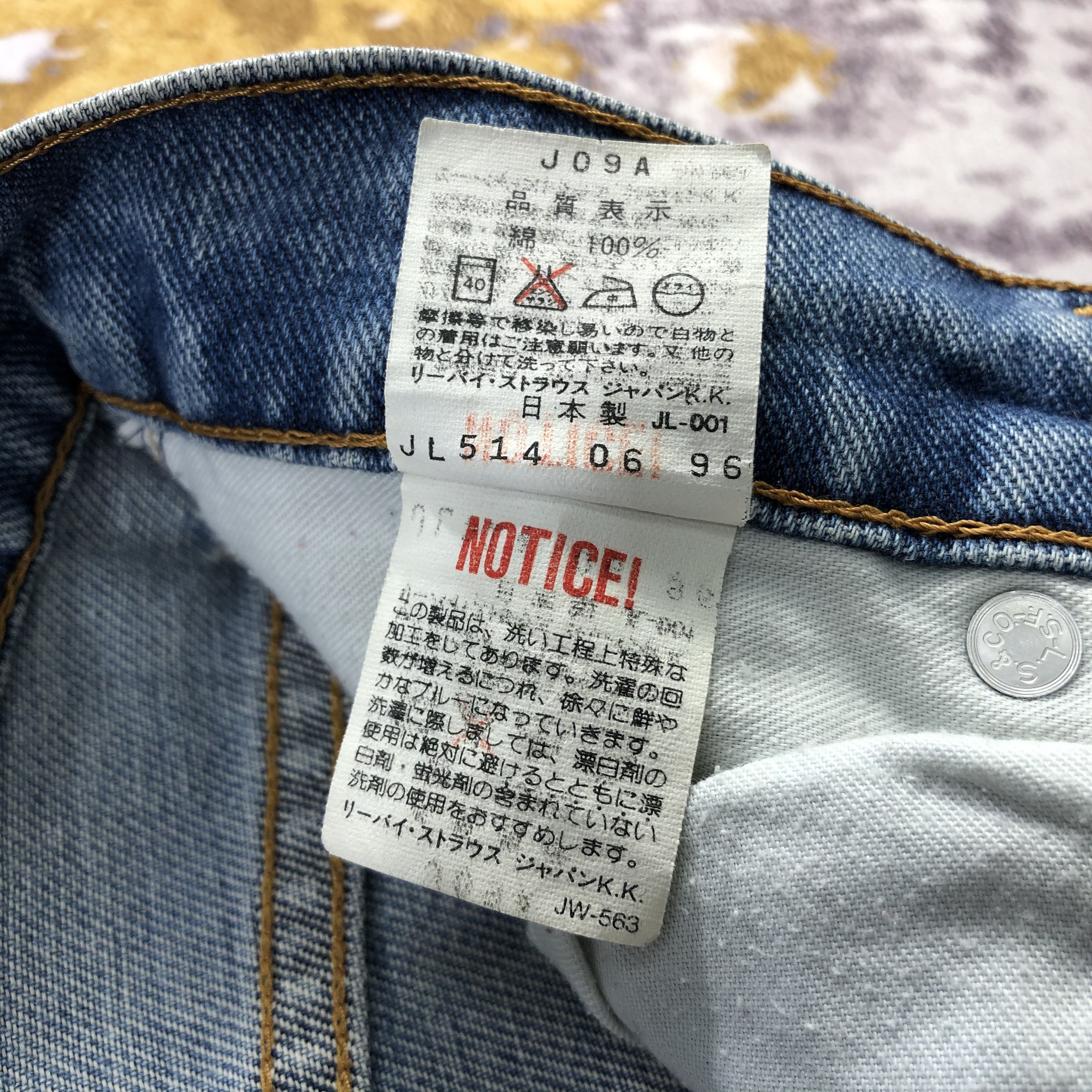 Levi's × Vintage Vintage 90s Blue Wash Levis 508 Jeans-JM2320 Size US 26 / EU 42 - 13 Thumbnail