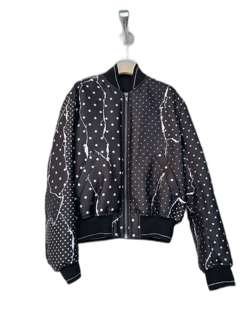 Haider Ackermann Haider Ackermann Polka Dot Bomber Jacket-2506 Size M / US 6-8 / IT 42-44 - 1 Thumbnail